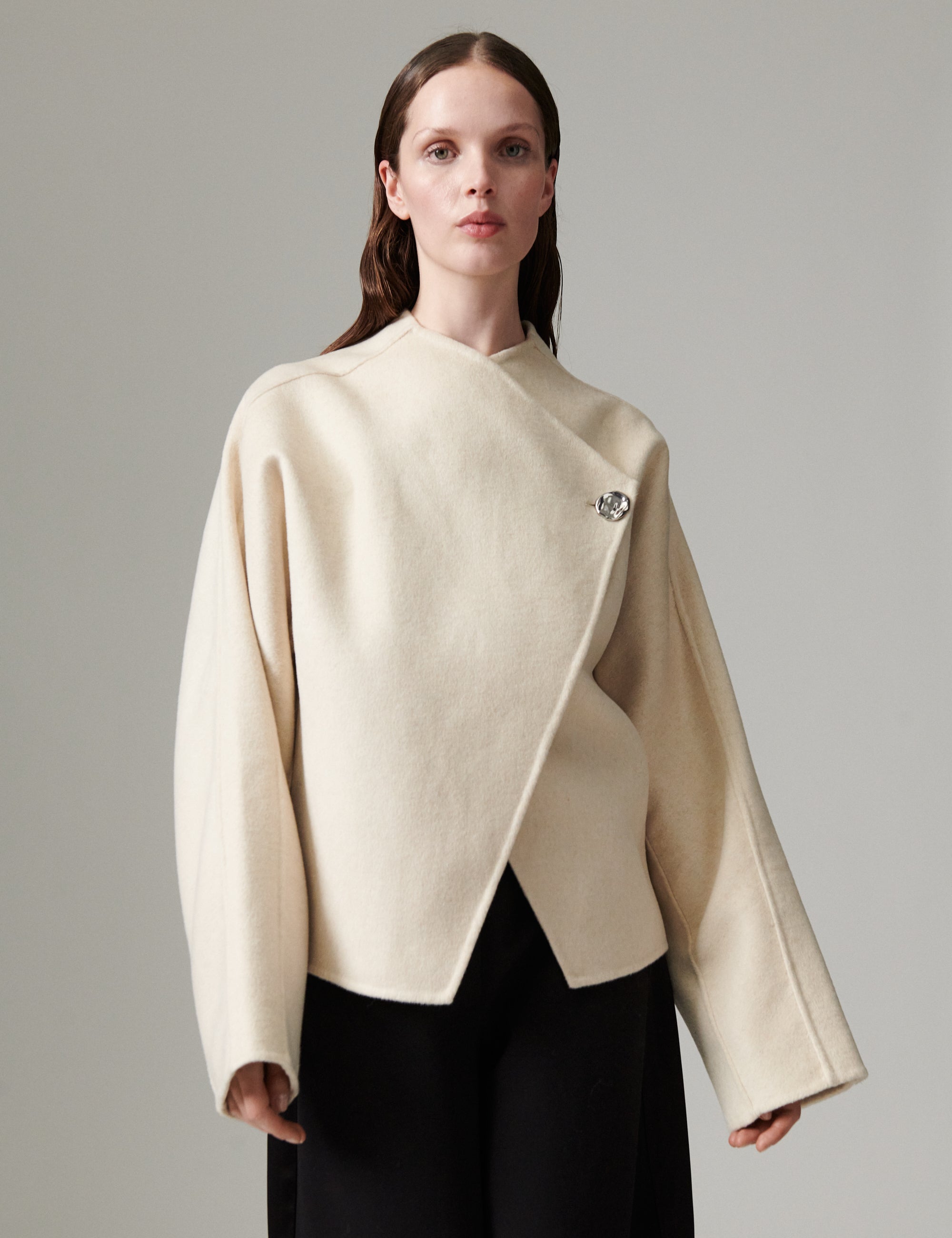 DAY Birger ét Mikkelsen DAYDesiree - Double Faced Wool - Coat Coat 120110 Pistachio Shell