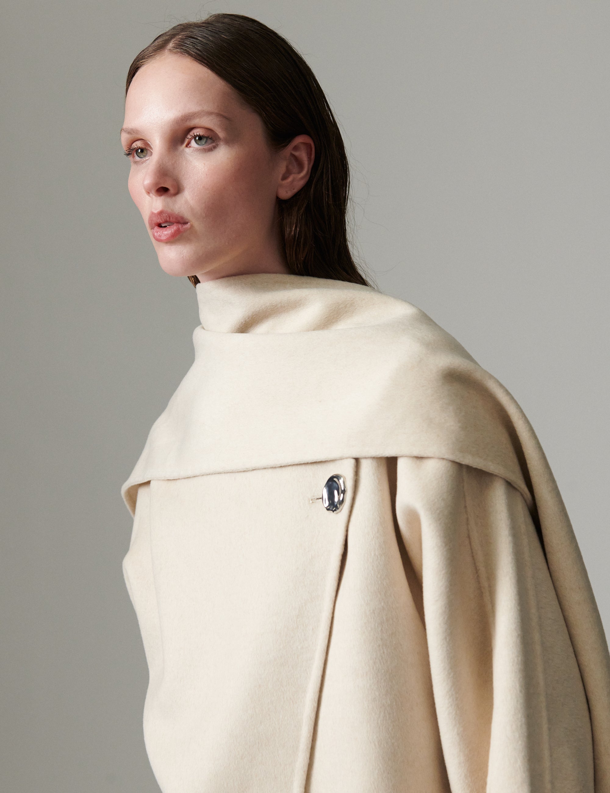 DAY Birger ét Mikkelsen DAYDesiree - Double Faced Wool - Coat Coat 120110 Pistachio Shell