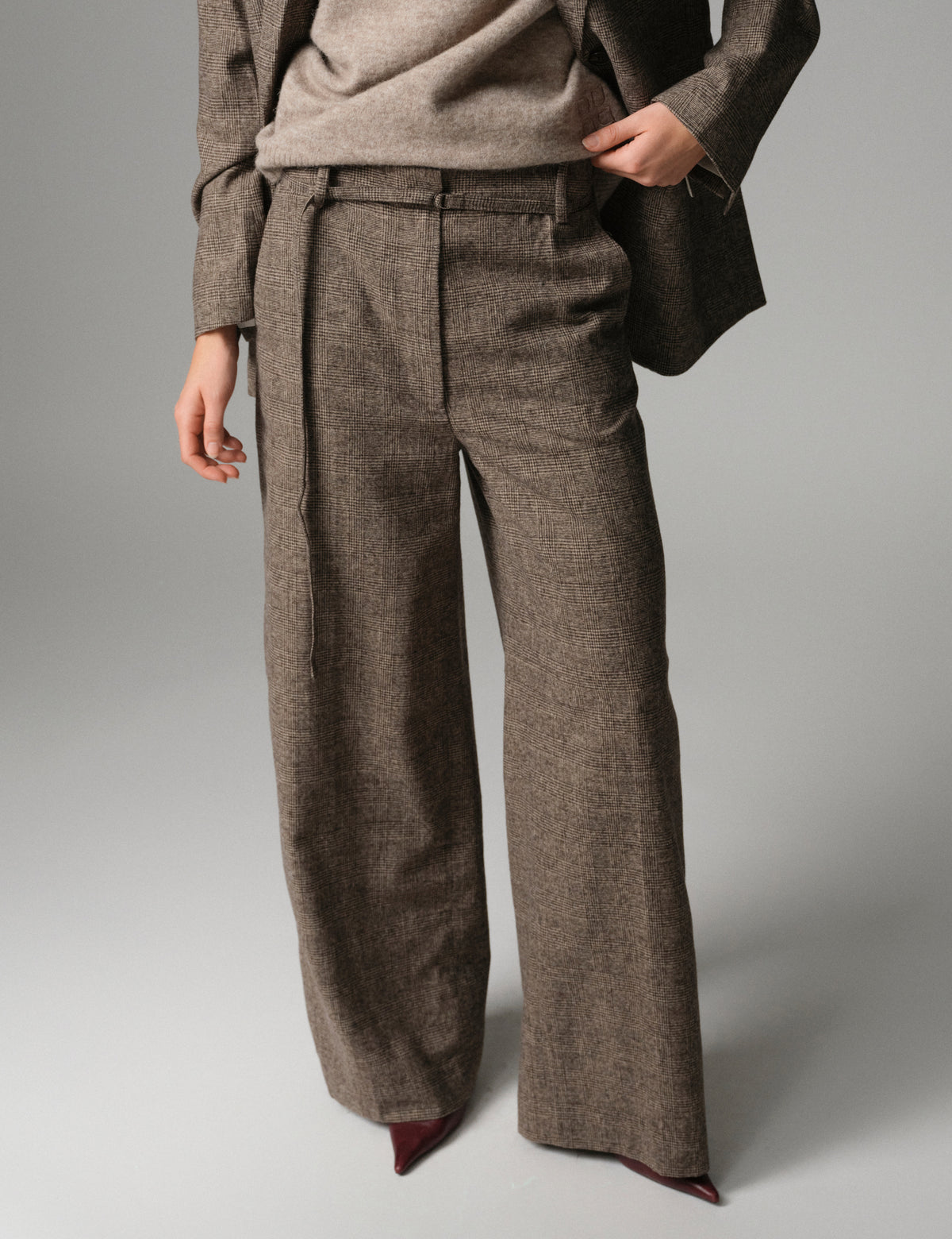 DAY Birger ét Mikkelsen DAYElina - Tartan - Pants Pants 900011 Brown Check