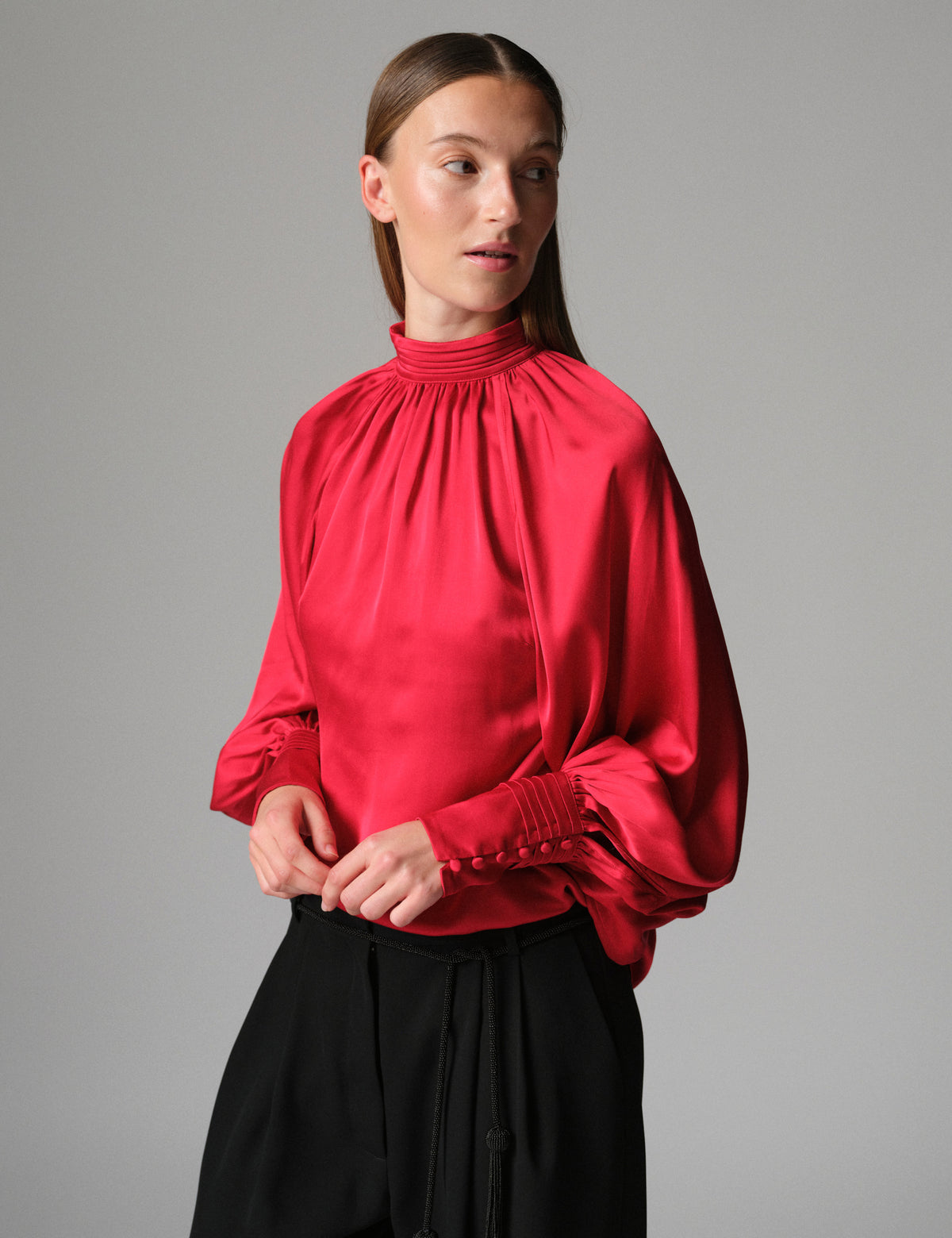 DAY Birger ét Mikkelsen DAYFema - Fluid Viscose - Blouse Blouse 09042 Biking Red