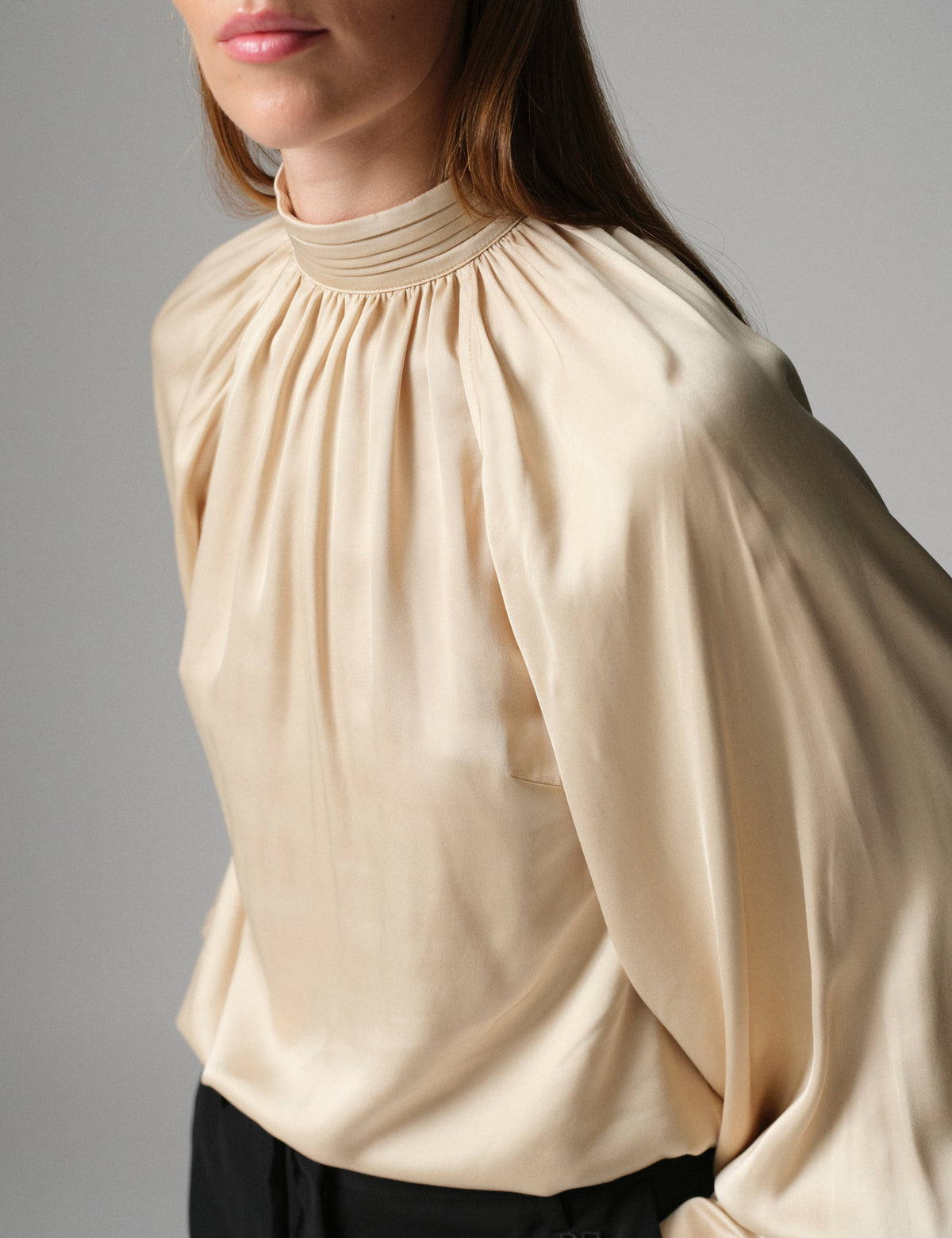 DAY Birger ét Mikkelsen DAYFema - Fluid Viscose - Blouse Blouse 151304 HUMUS