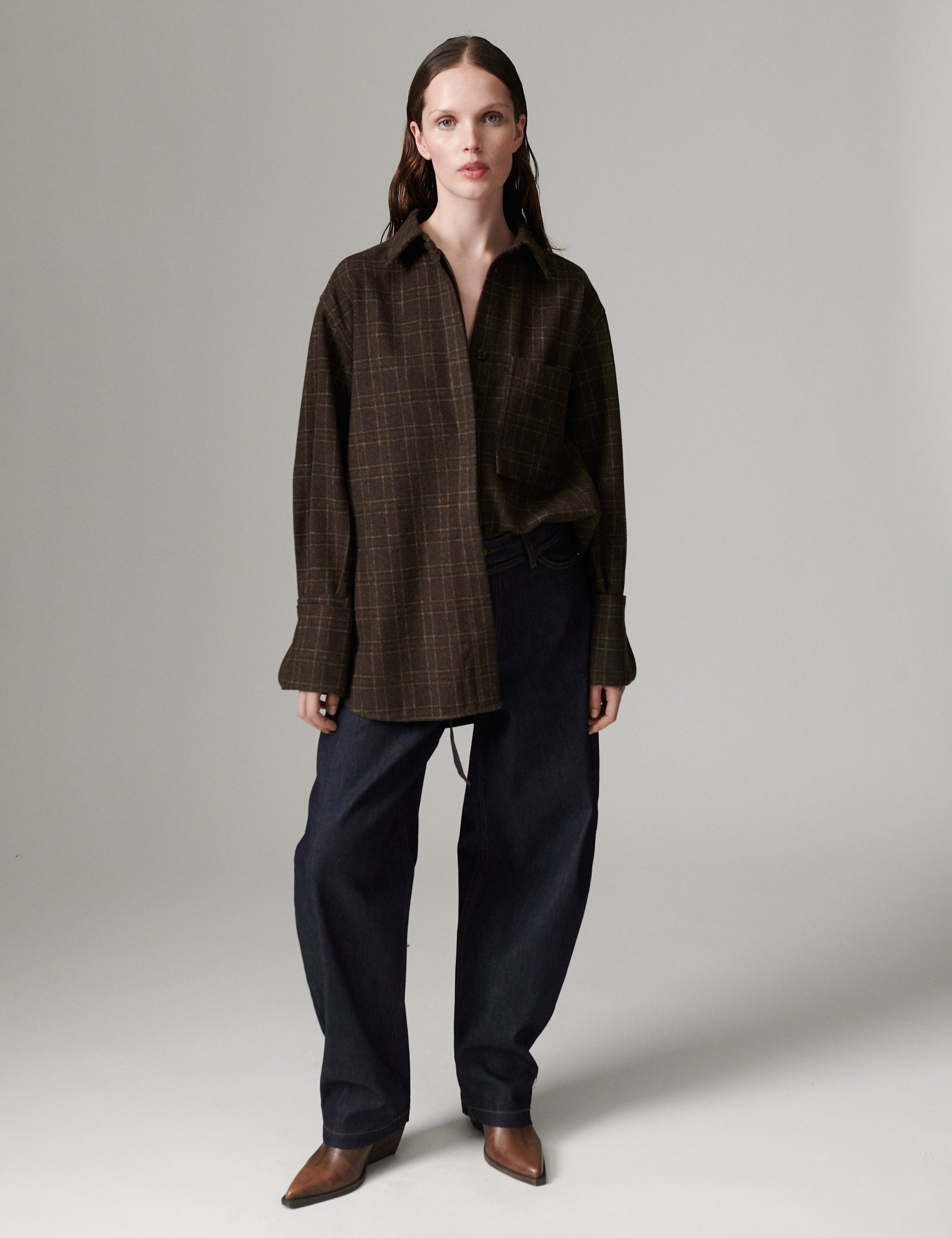 DAY Birger ét Mikkelsen DAYHara - Flanello - Shirt Shirt 900011 Brown Check