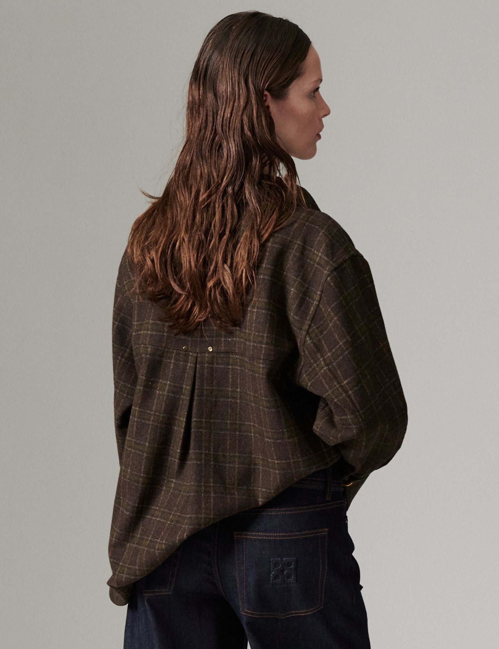 DAY Birger ét Mikkelsen DAYHara - Flanello - Shirt Shirt 900011 Brown Check