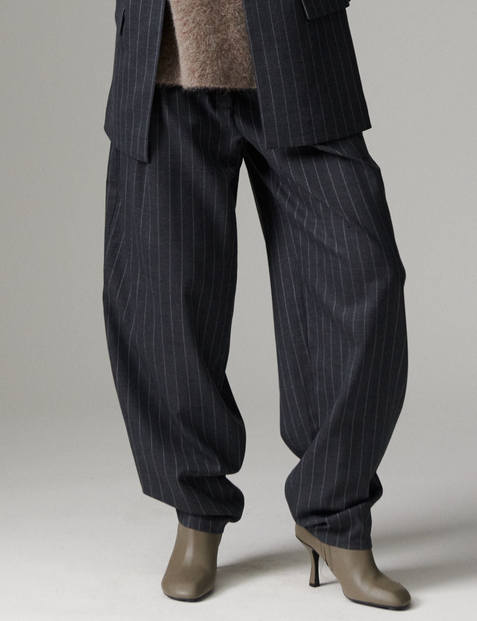 DAY Birger ét Mikkelsen DAYHedi - Pinstripe - Pants Pants 900016 Grey Pinstripe