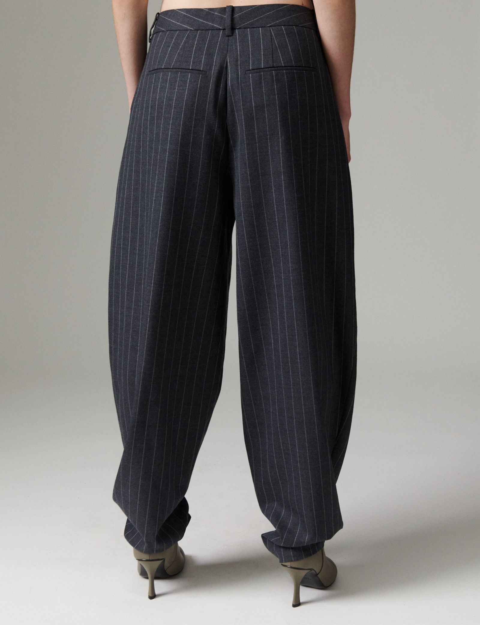 DAY Birger ét Mikkelsen DAYHedi - Pinstripe - Pants Pants 900016 Grey Pinstripe