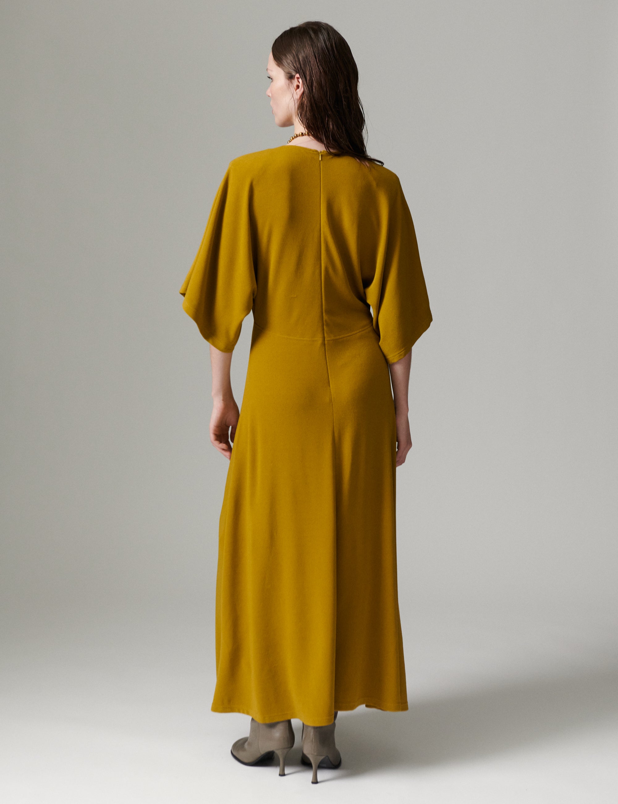 DAY Birger ét Mikkelsen DAYJaro - Pique Dress 170836 ECRU OLIVE