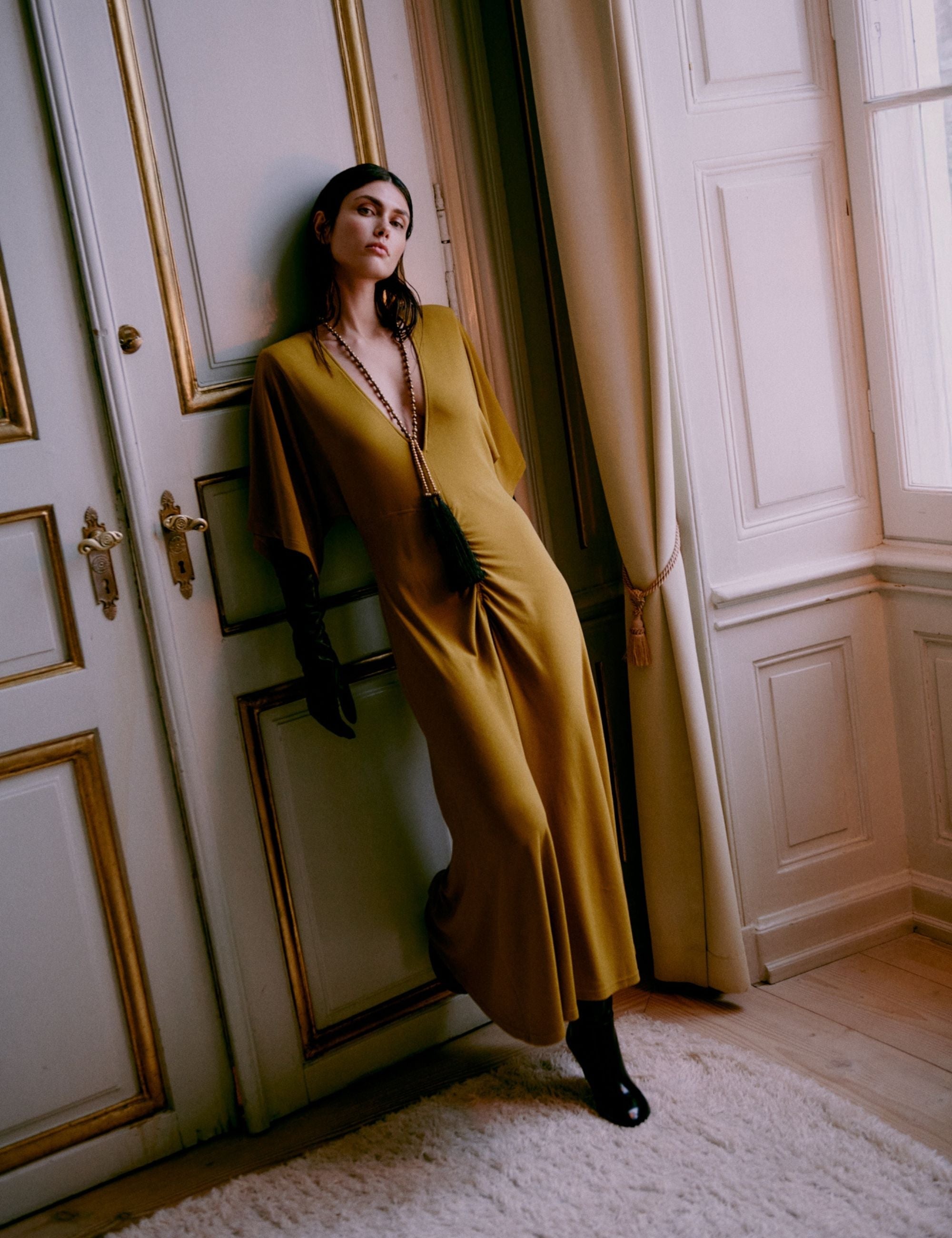 DAY Birger ét Mikkelsen DAYJaro - Pique Dress 170836 ECRU OLIVE