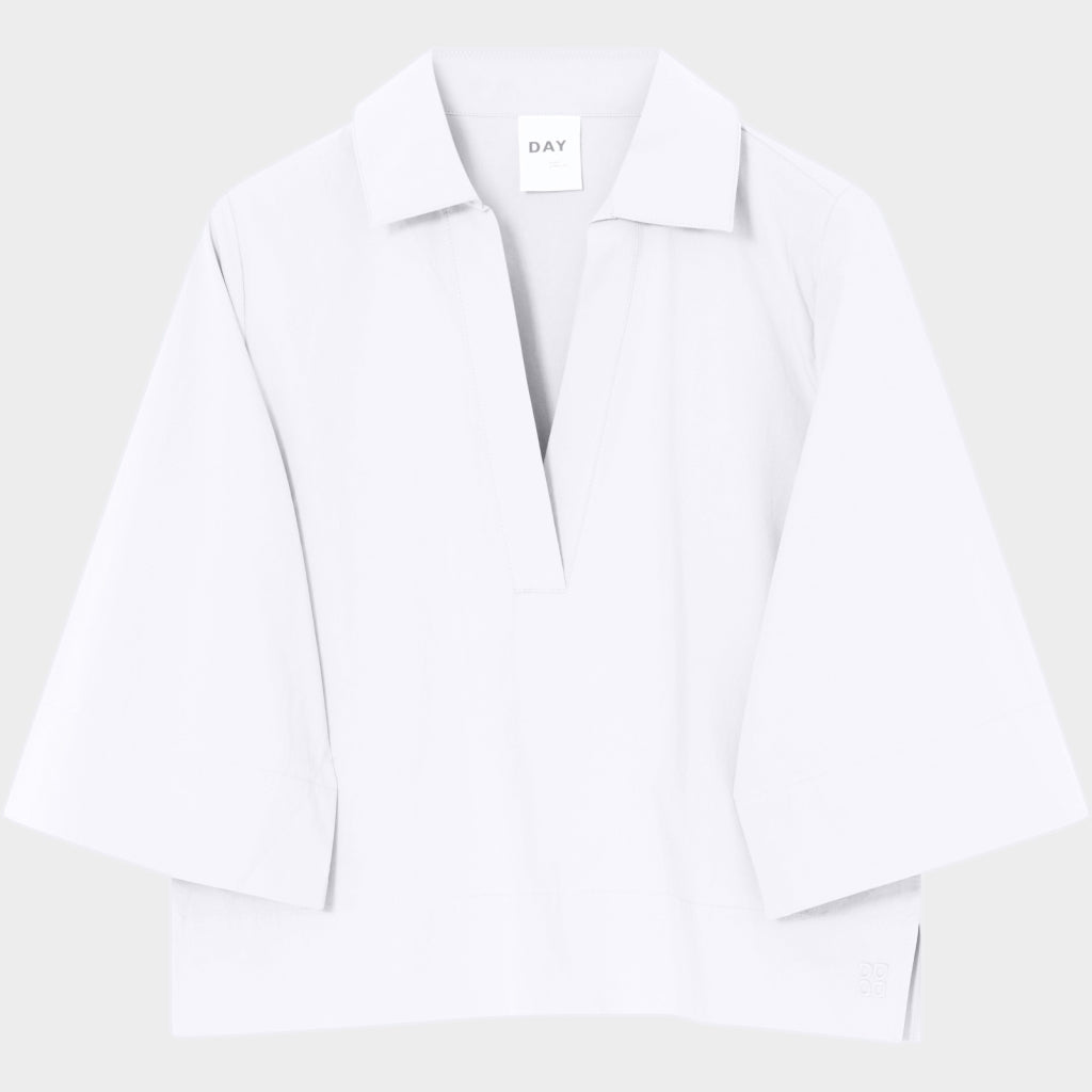 DAY Birger ét Mikkelsen DAYLuma- Cottaline - Blouse Blouse 114001 Brilliant White