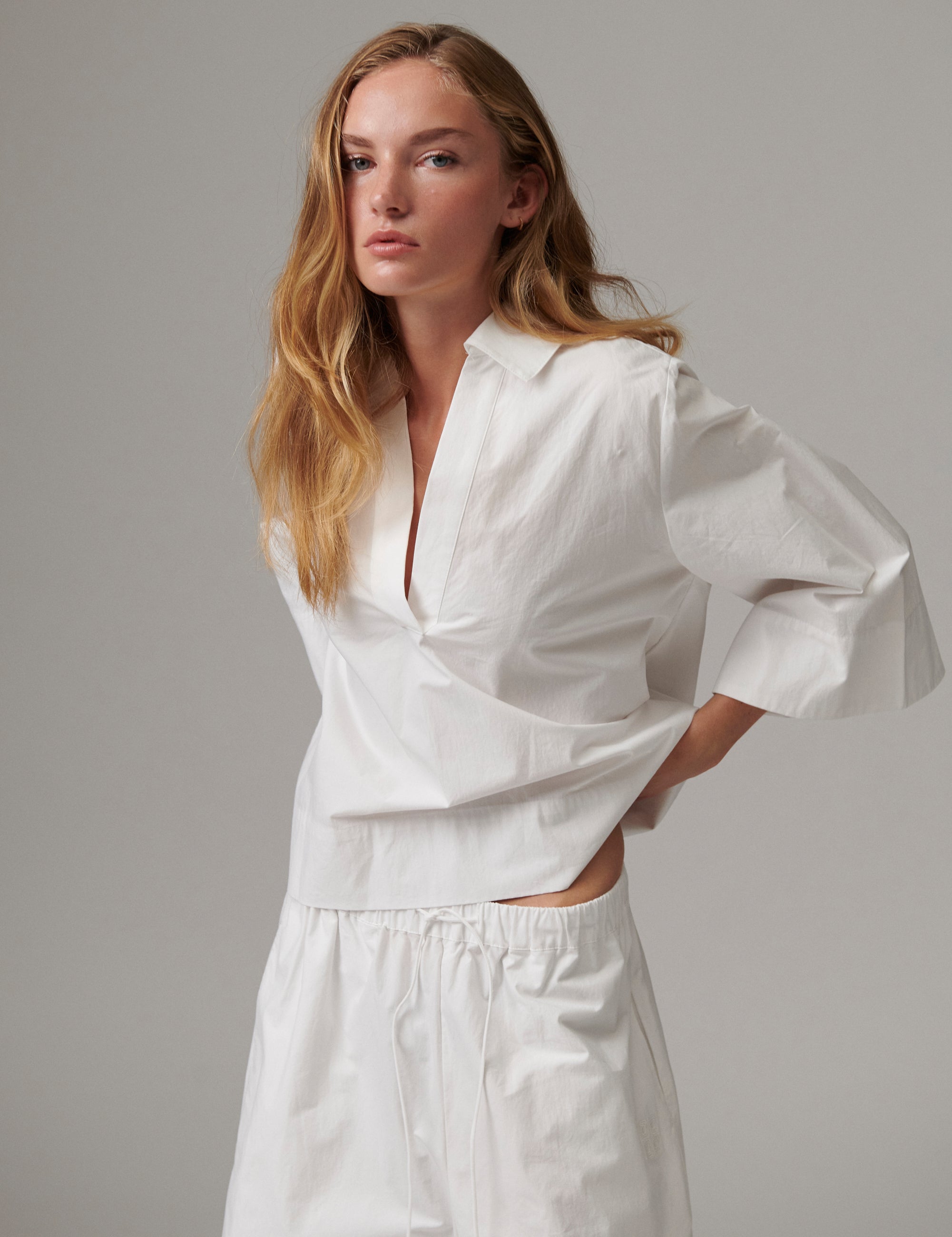DAY Birger ét Mikkelsen DAYLuma- Cottaline - Blouse Blouse 114001 Brilliant White
