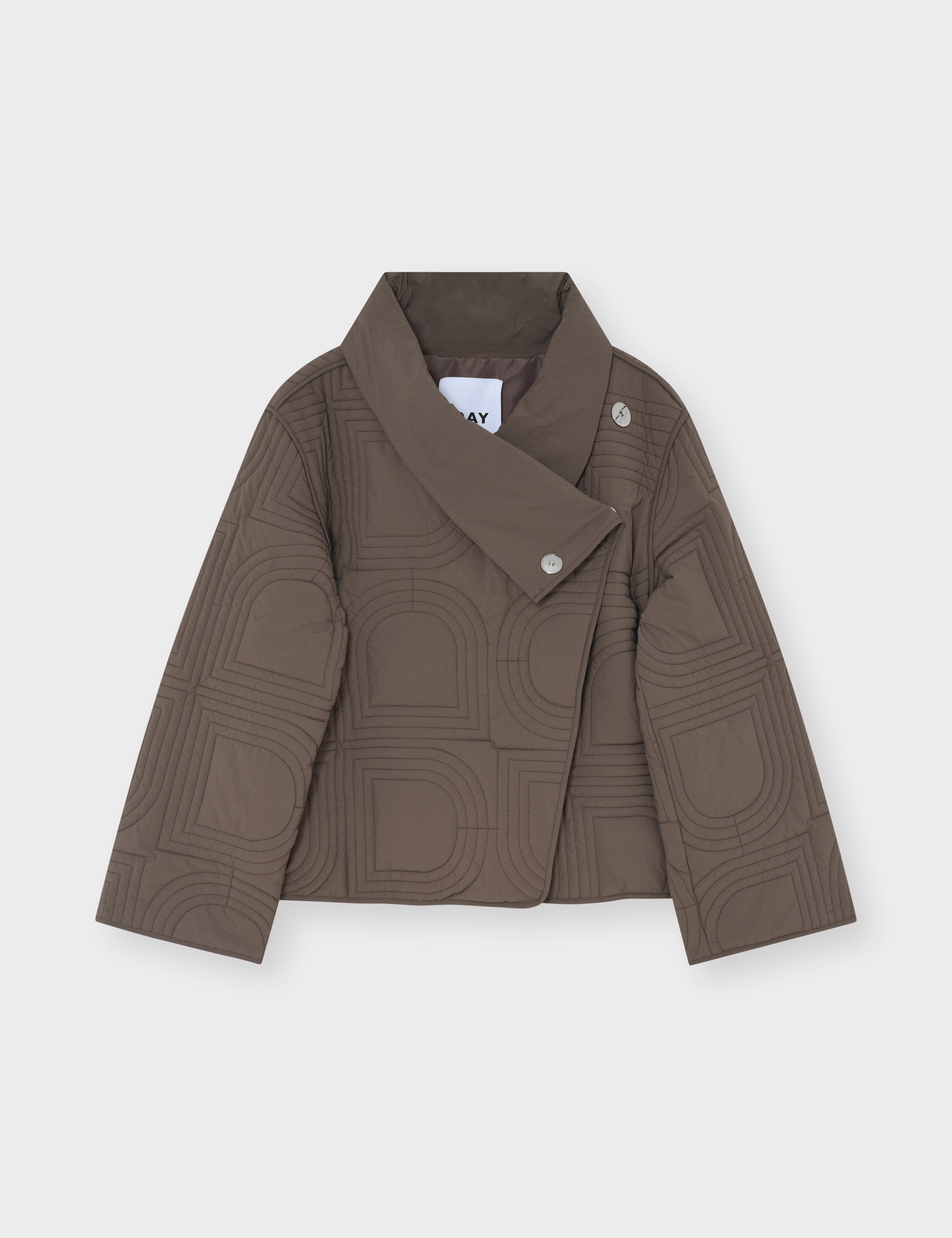 DAY Birger ét Mikkelsen DAYMel - Rhombus Qiuilt - Jacket Jacket 181112 Walnut