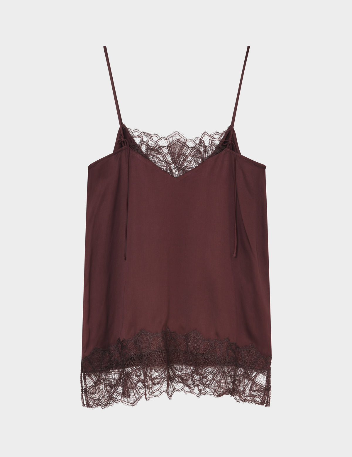 DAY Birger ét Mikkelsen DAYNio - Fluid Viscose - Top Top 191619 FUDGE