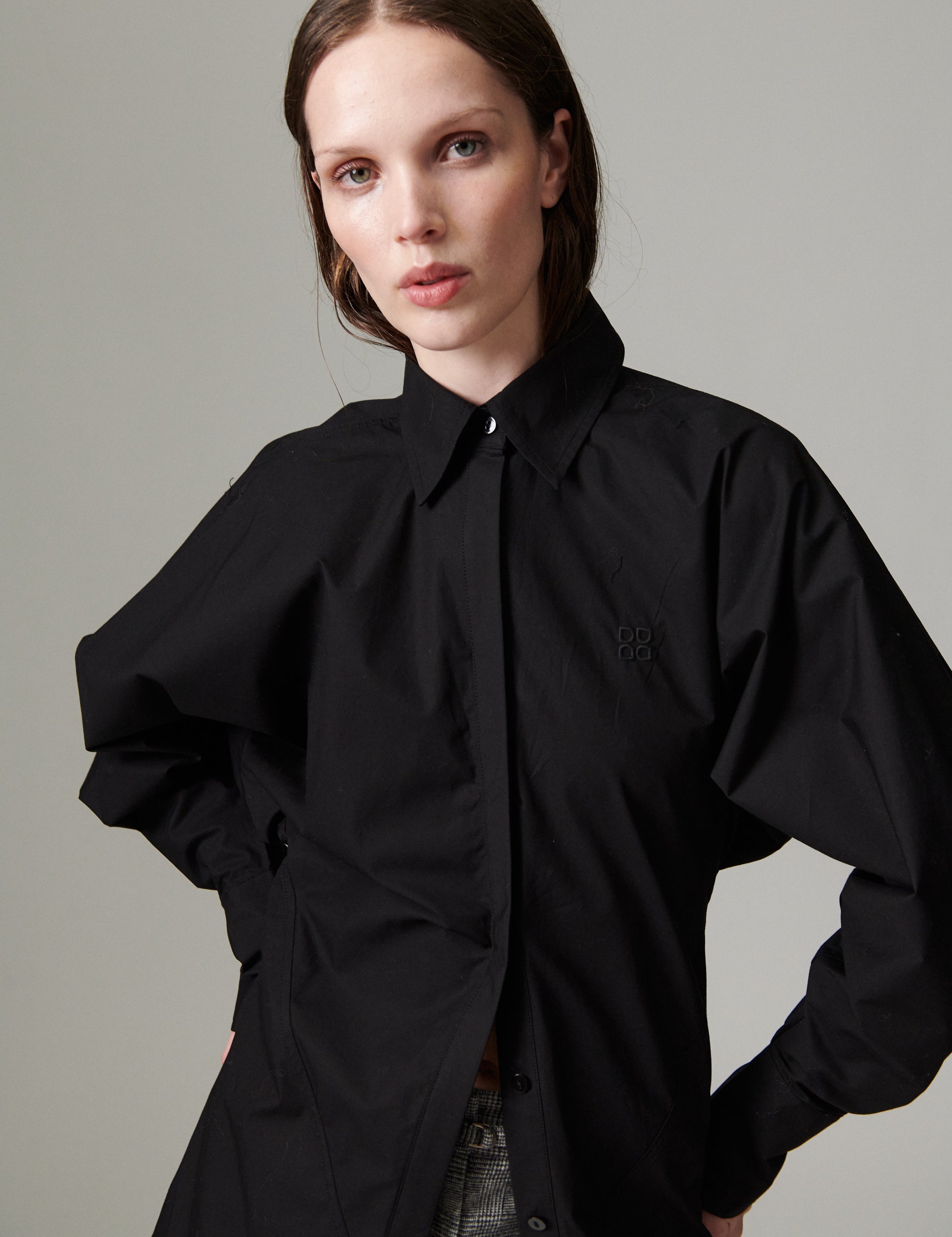 DAY Birger ét Mikkelsen DAYPixie - Poplina - Shirt Shirt 190303 Black