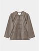 DAYSiaa - Soft Lamb Leather - Jacket - Walnut