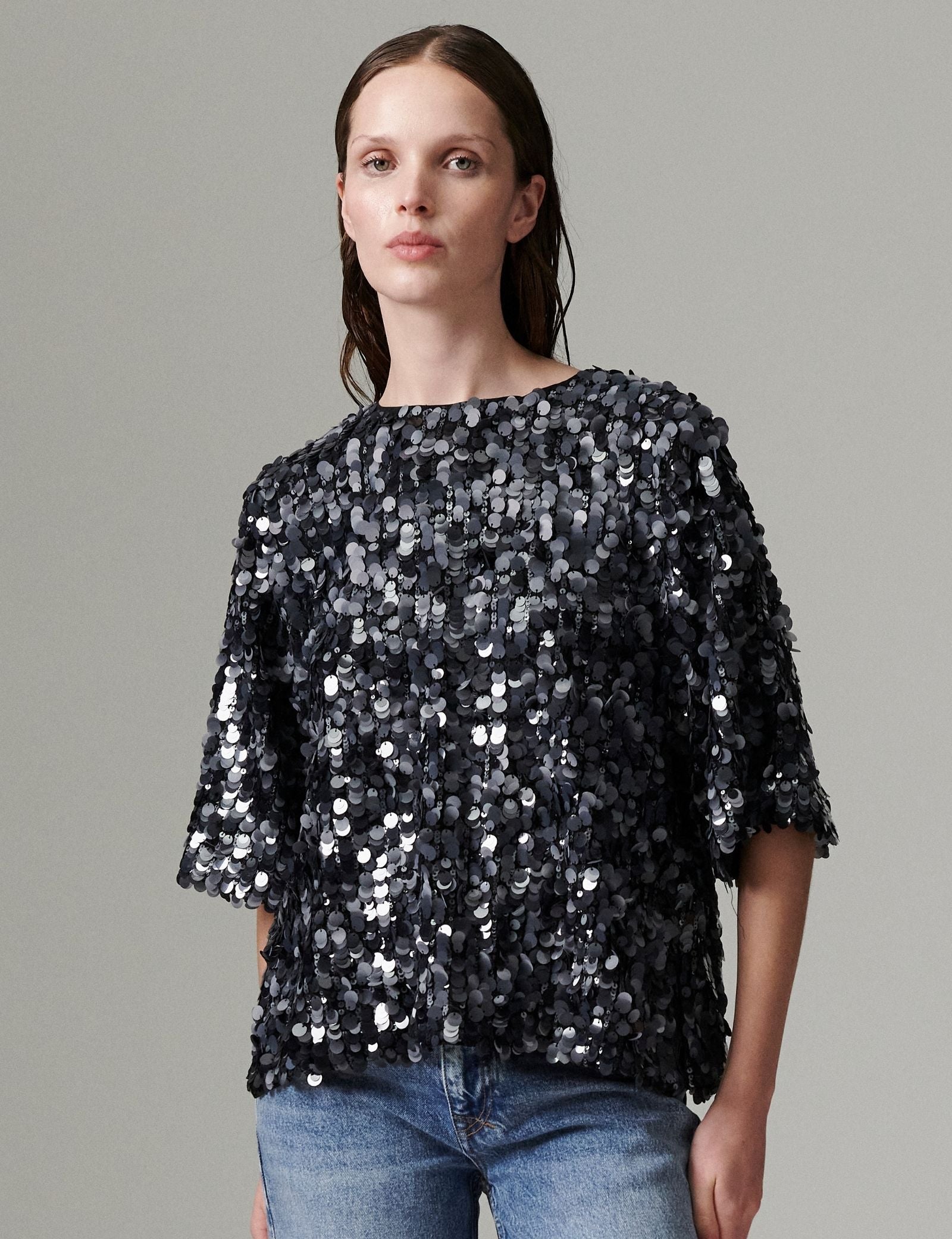 DAY Birger ét Mikkelsen DAYTatiana - Shimmy Top 190303 Black