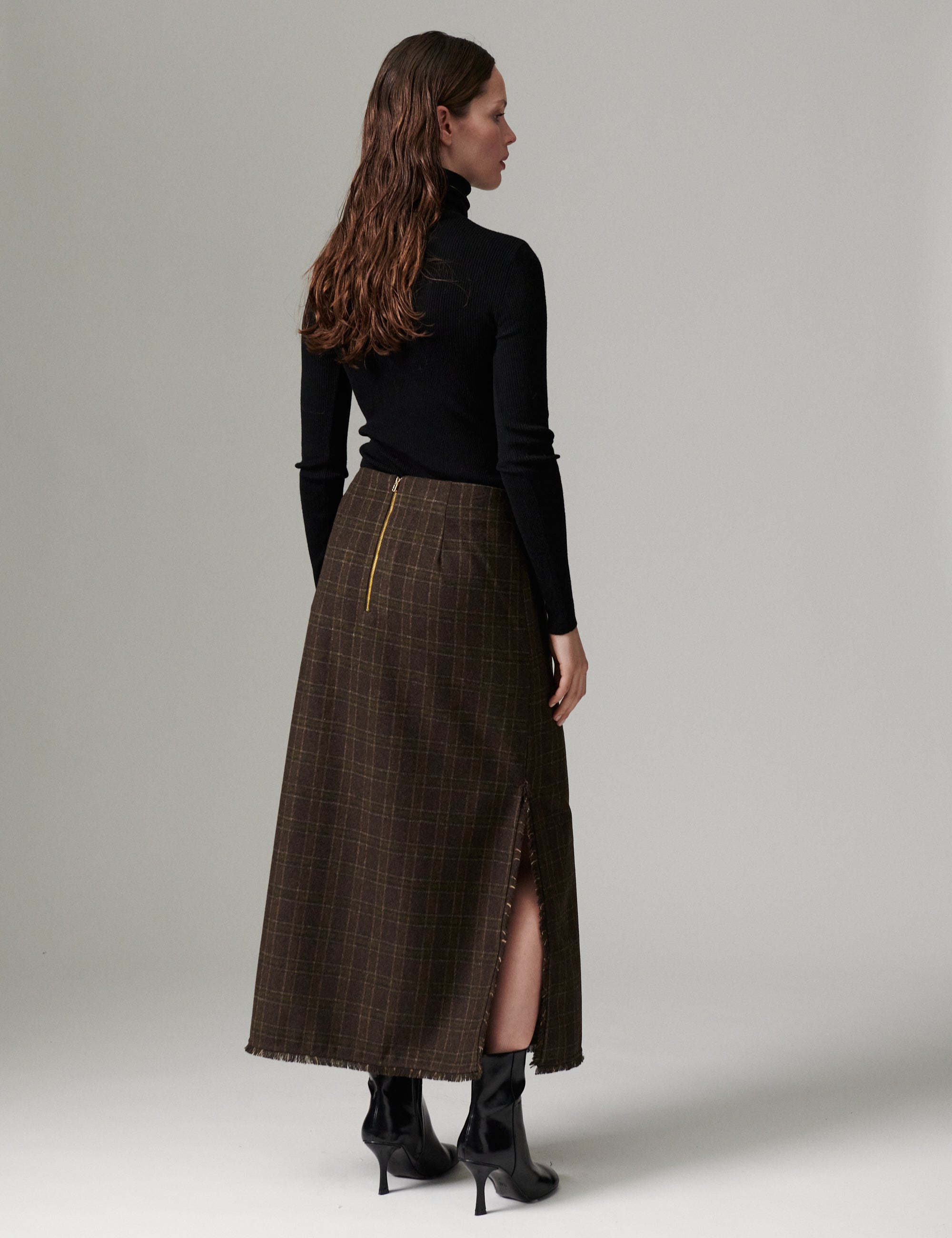 DAY Birger ét Mikkelsen DAYTima - Flanello - Skirt Skirt 900011 Brown Check