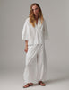 DAYTimo- Cottaline - Pants - Brilliant White