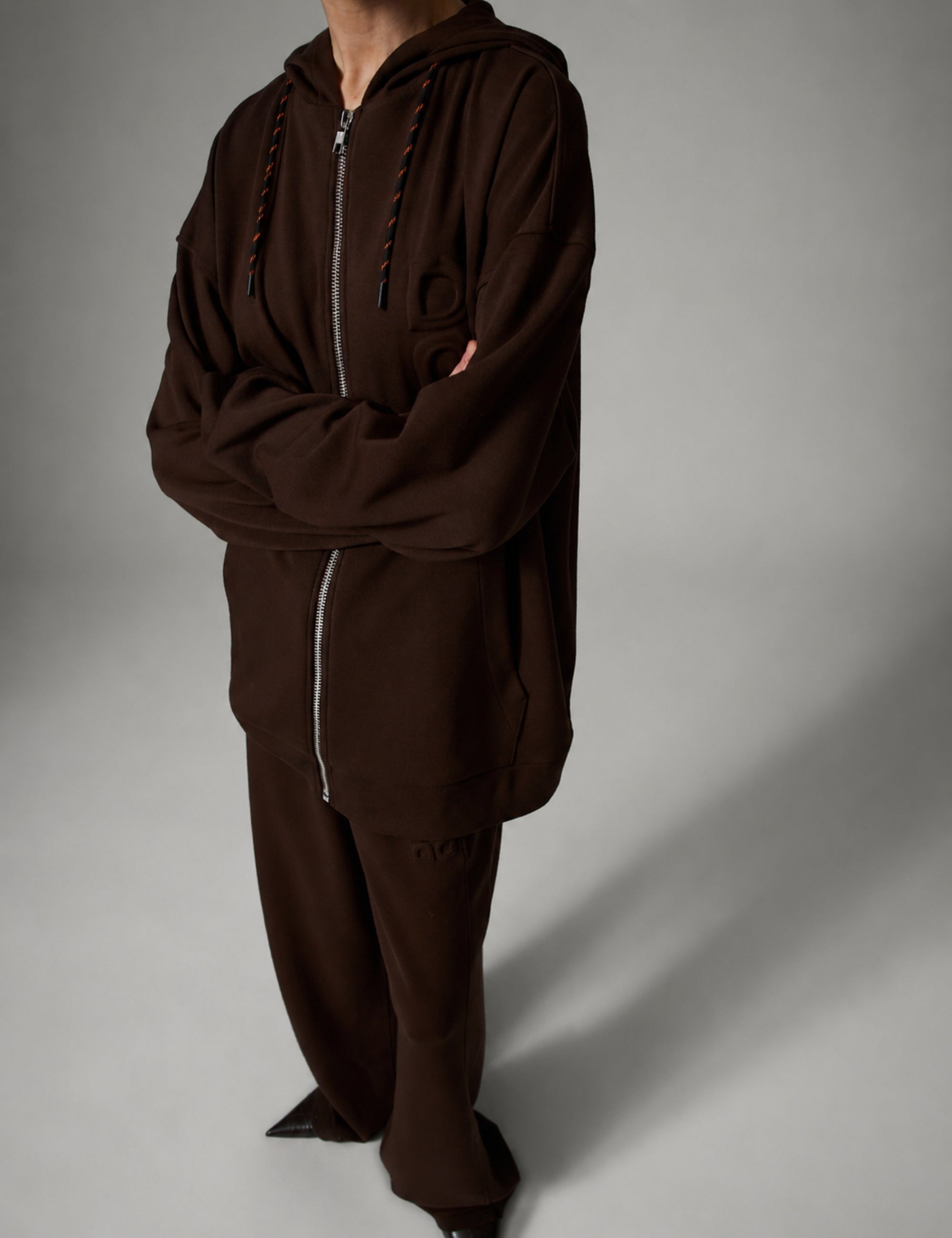 DAY Birger ét Mikkelsen DAYVincy - Scuba - Hoddie Hoodie 190915 Coffee Bean
