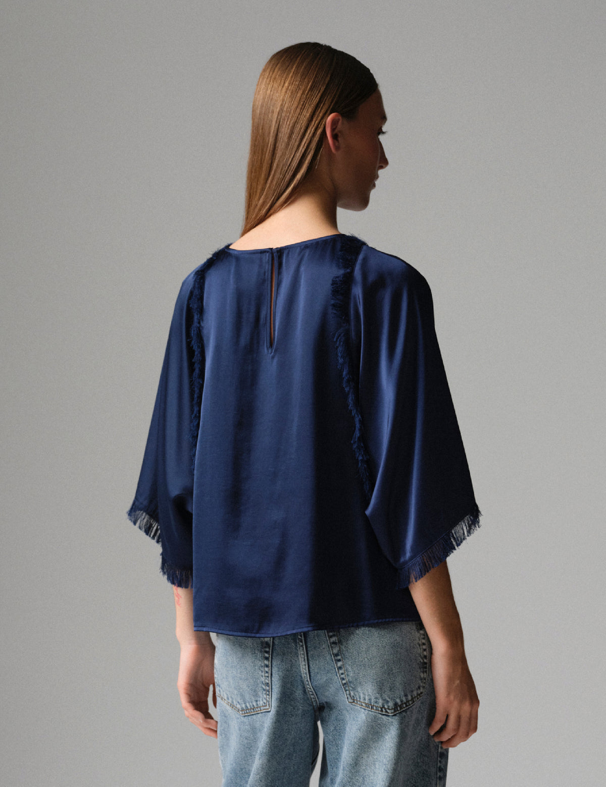 DAY Birger ét Mikkelsen DAYZelia - Whisper Rayon - Blouse Blouse 04115 Dark blue
