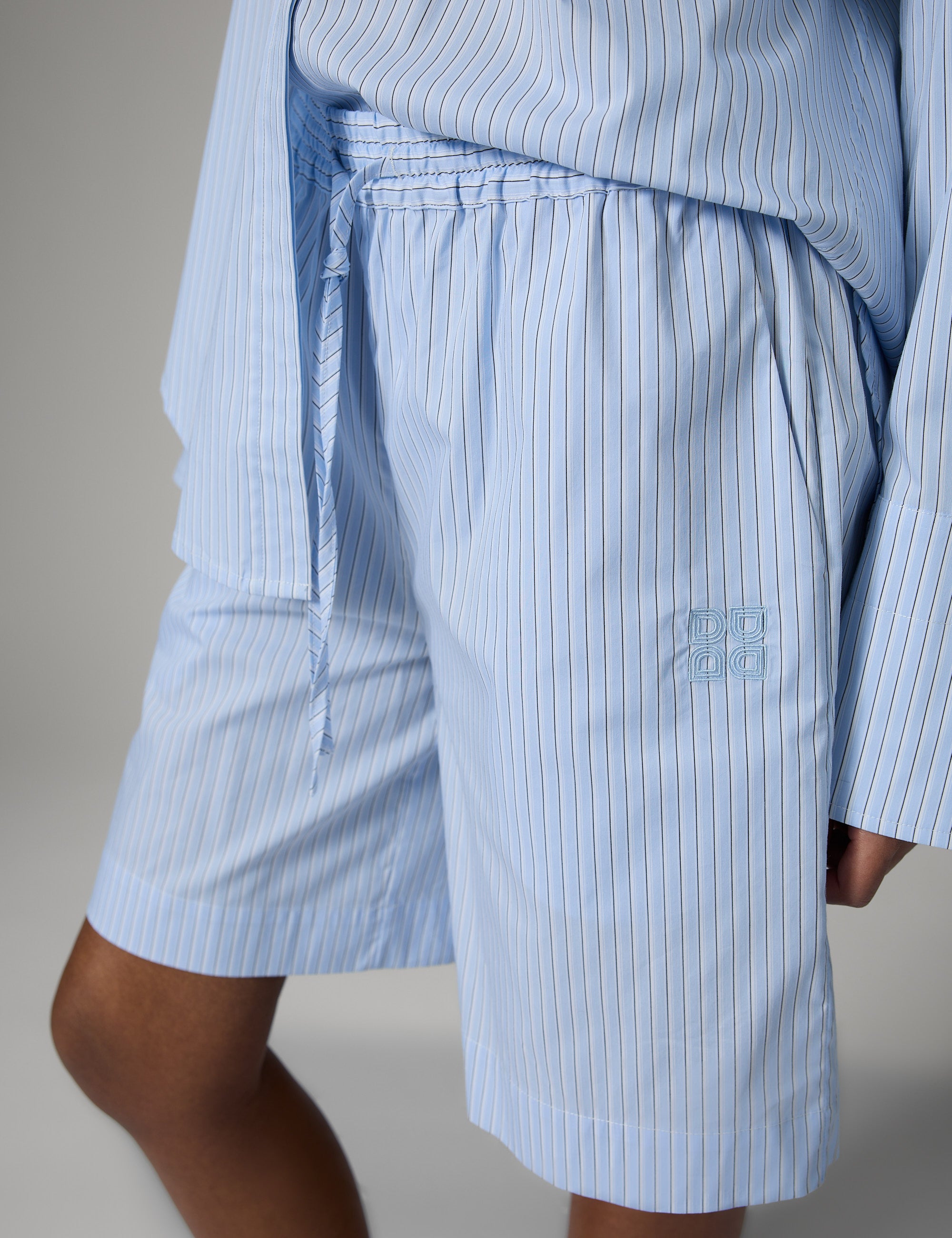 DAY Birger ét Mikkelsen DAYZella - Daylounge Stripe - Shorts Shorts 154030 Chambray blue