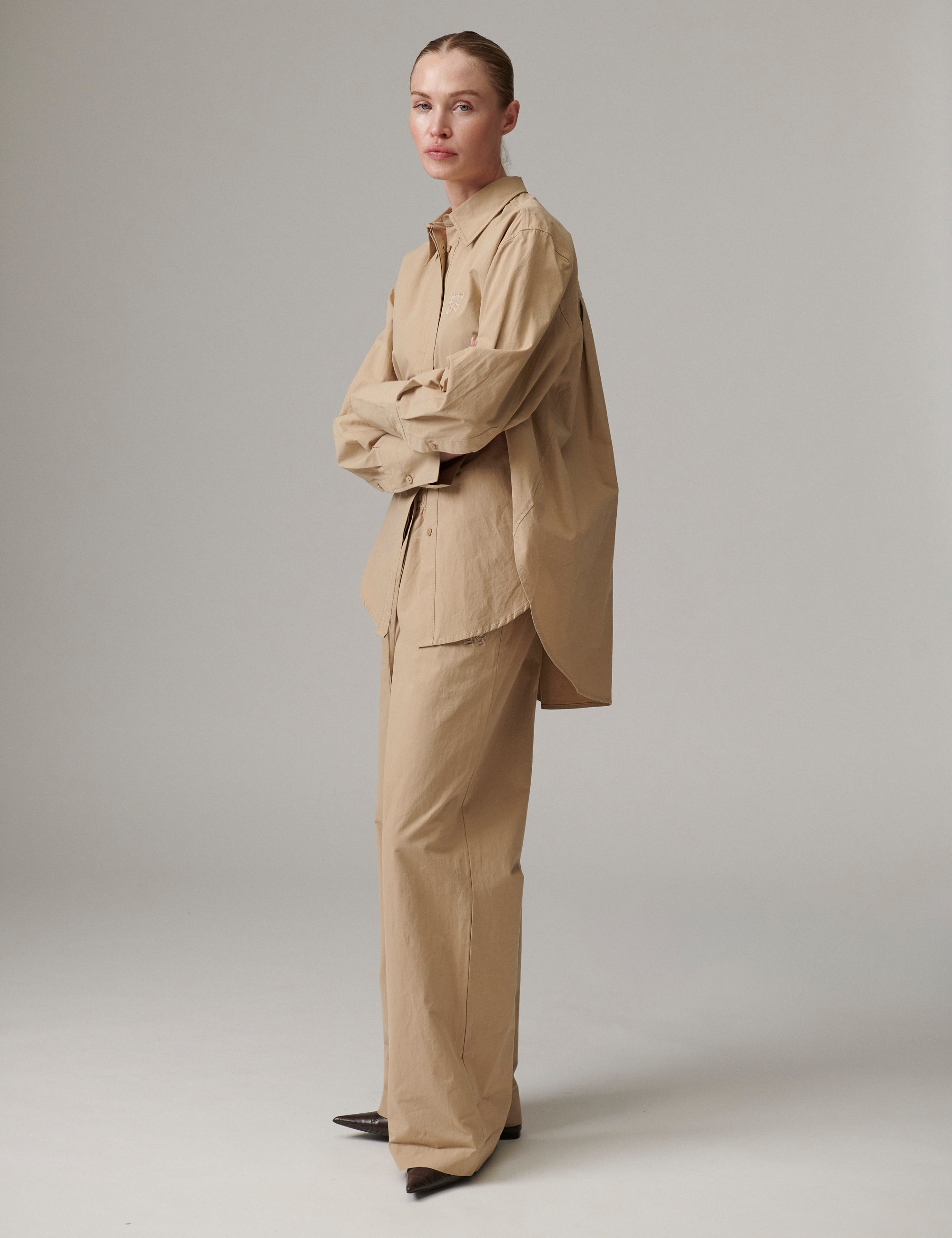 DAY Birger ét Mikkelsen DAYZena - Cottaline Pants 500124 TAUPE