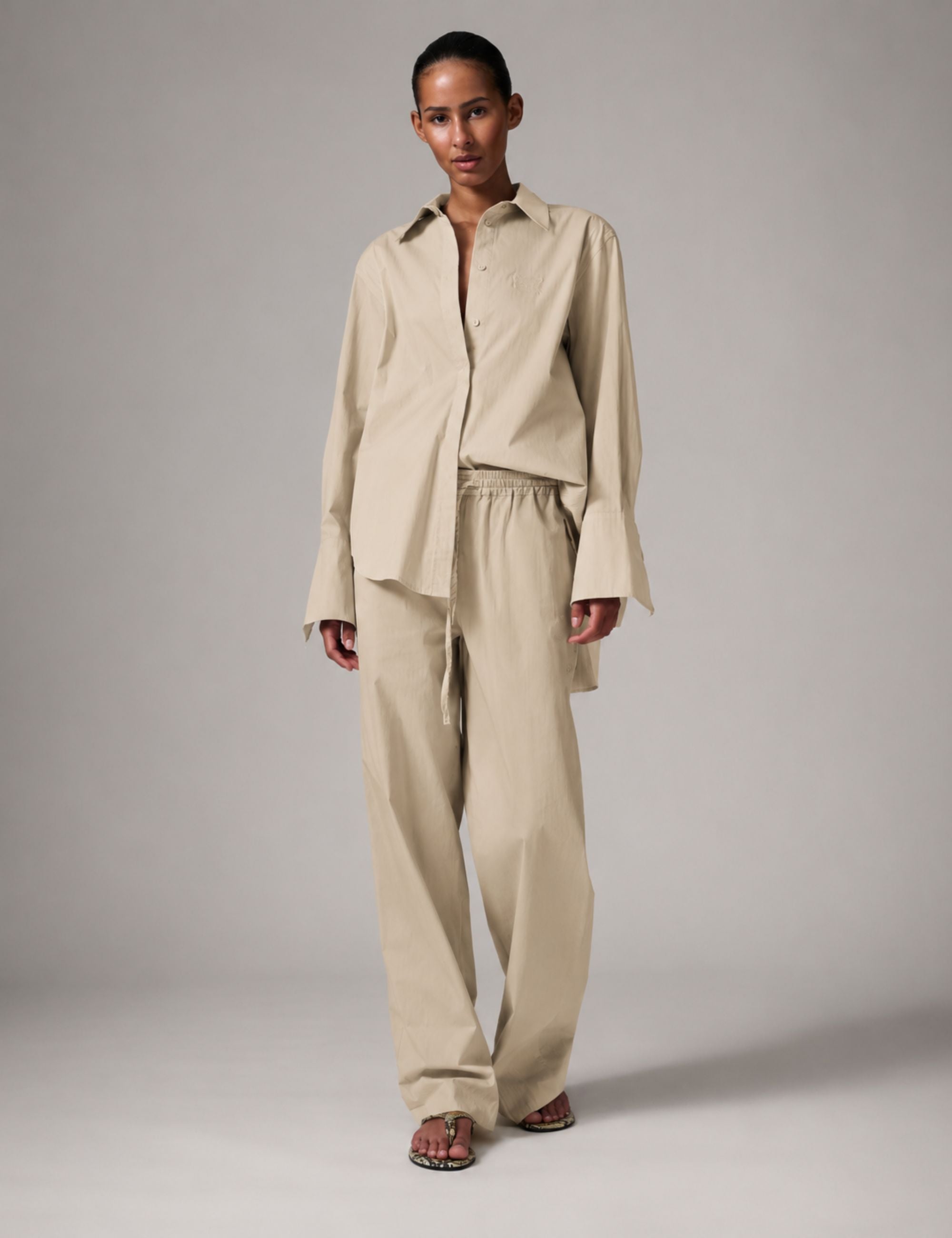 DAY Birger ét Mikkelsen DAYZena - Cottaline Pants 500124 TAUPE