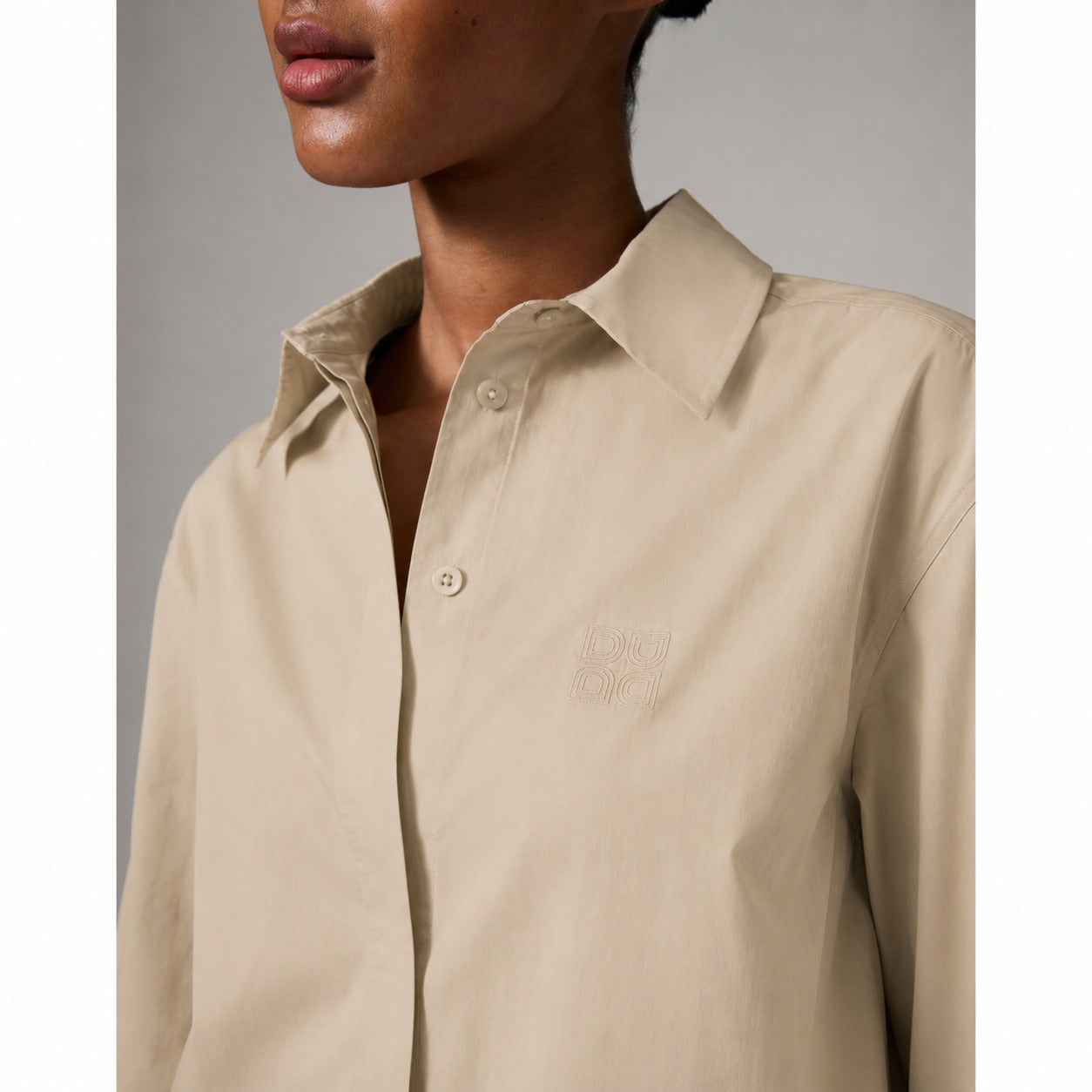 DAY Birger ét Mikkelsen DAYZoe - Cottaline Shirt 500124 TAUPE