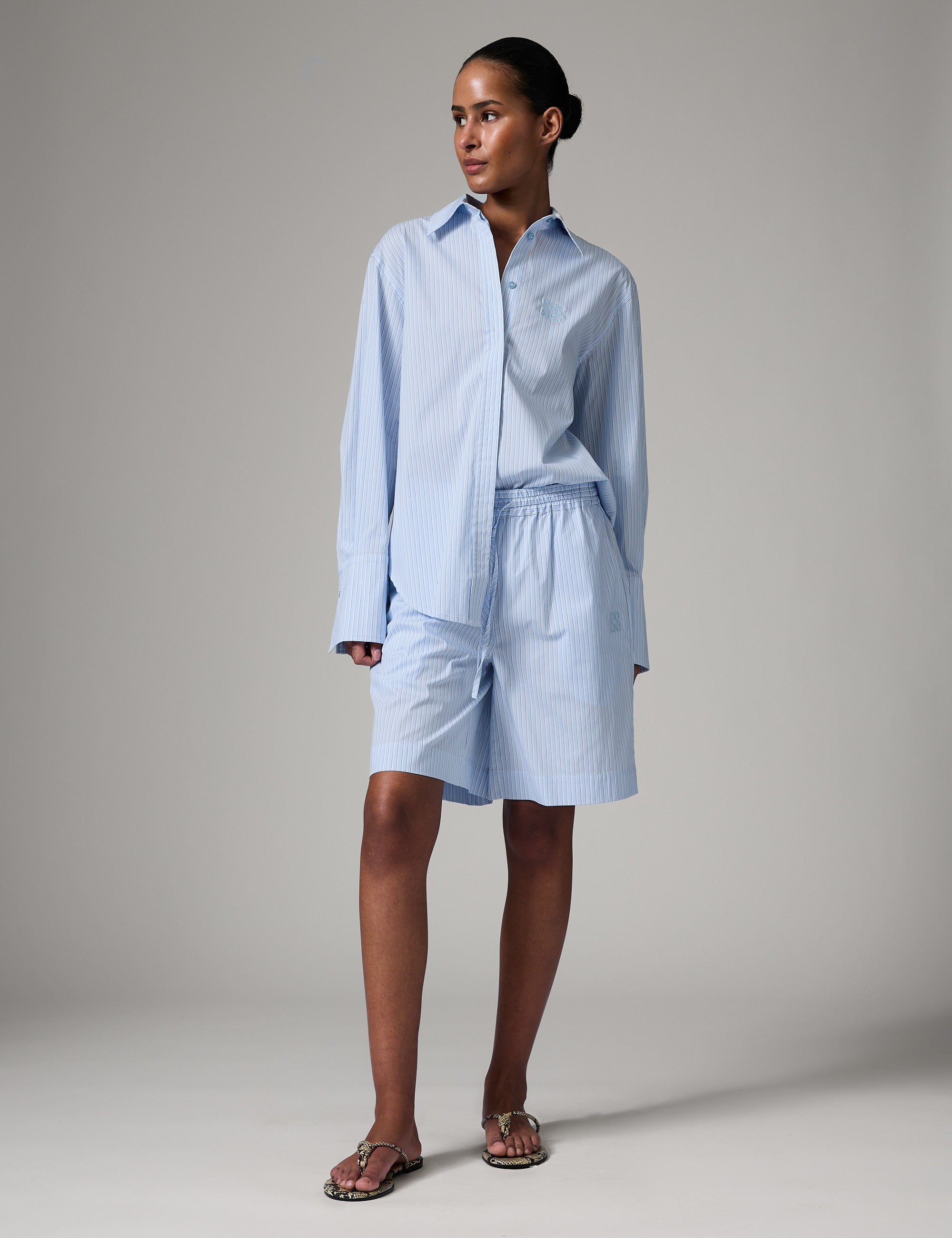 DAY Birger ét Mikkelsen DAYZoe - Daylounge Stripe Shirts & Blouses 154030 Chambray blue