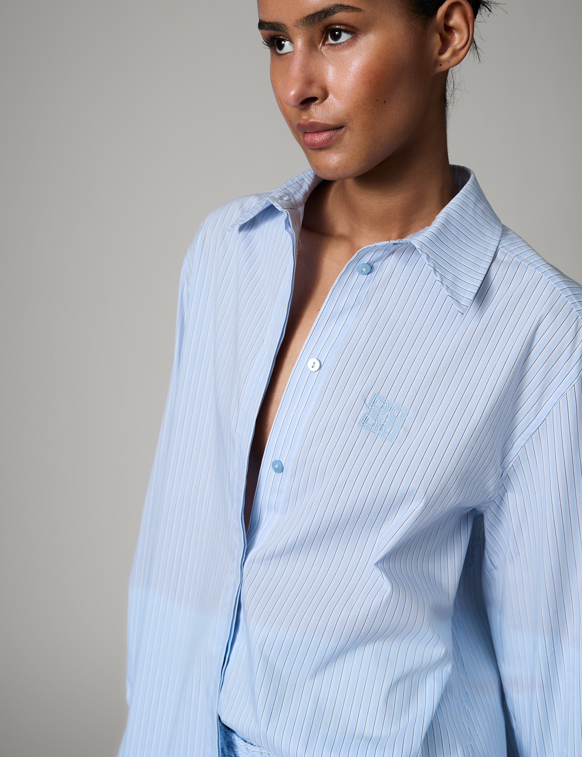 DAY Birger ét Mikkelsen DAYZoe - Daylounge Stripe Shirts & Blouses 154030 Chambray blue