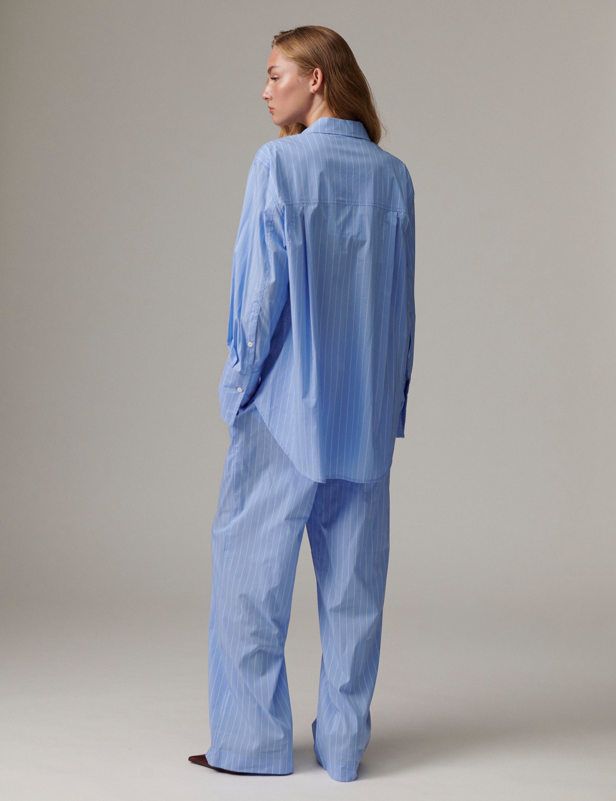 DAY Birger ét Mikkelsen DAYZoe - Daylounge Stripe - Shirt Pants 04110 Blue Stripe