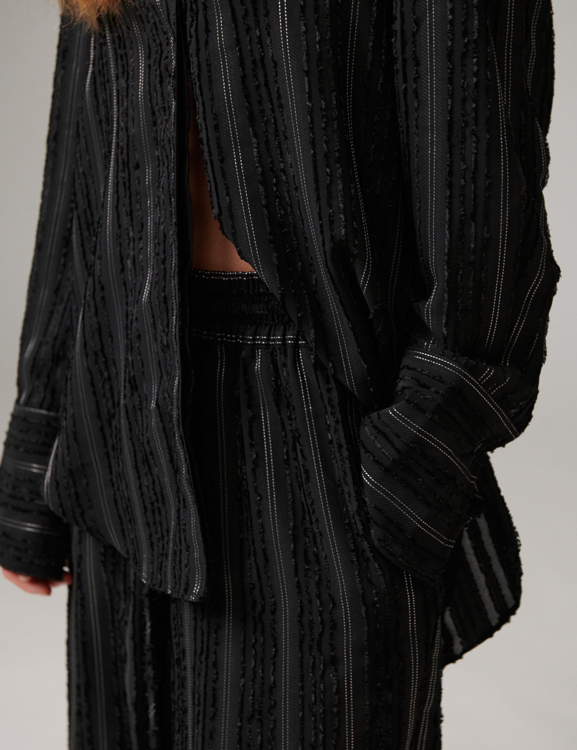 DAY Birger ét Mikkelsen DAYZoe - Raw Stripe Shirt 12000 Black
