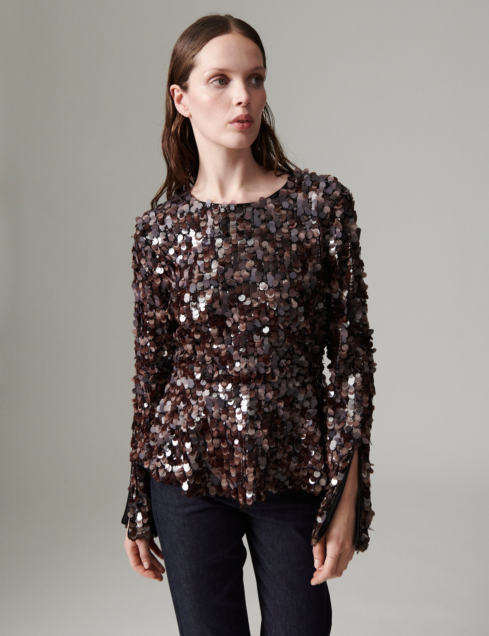 DAY Birger ét Mikkelsen DAYZola - Shimmy Blouse 191018 Ganache