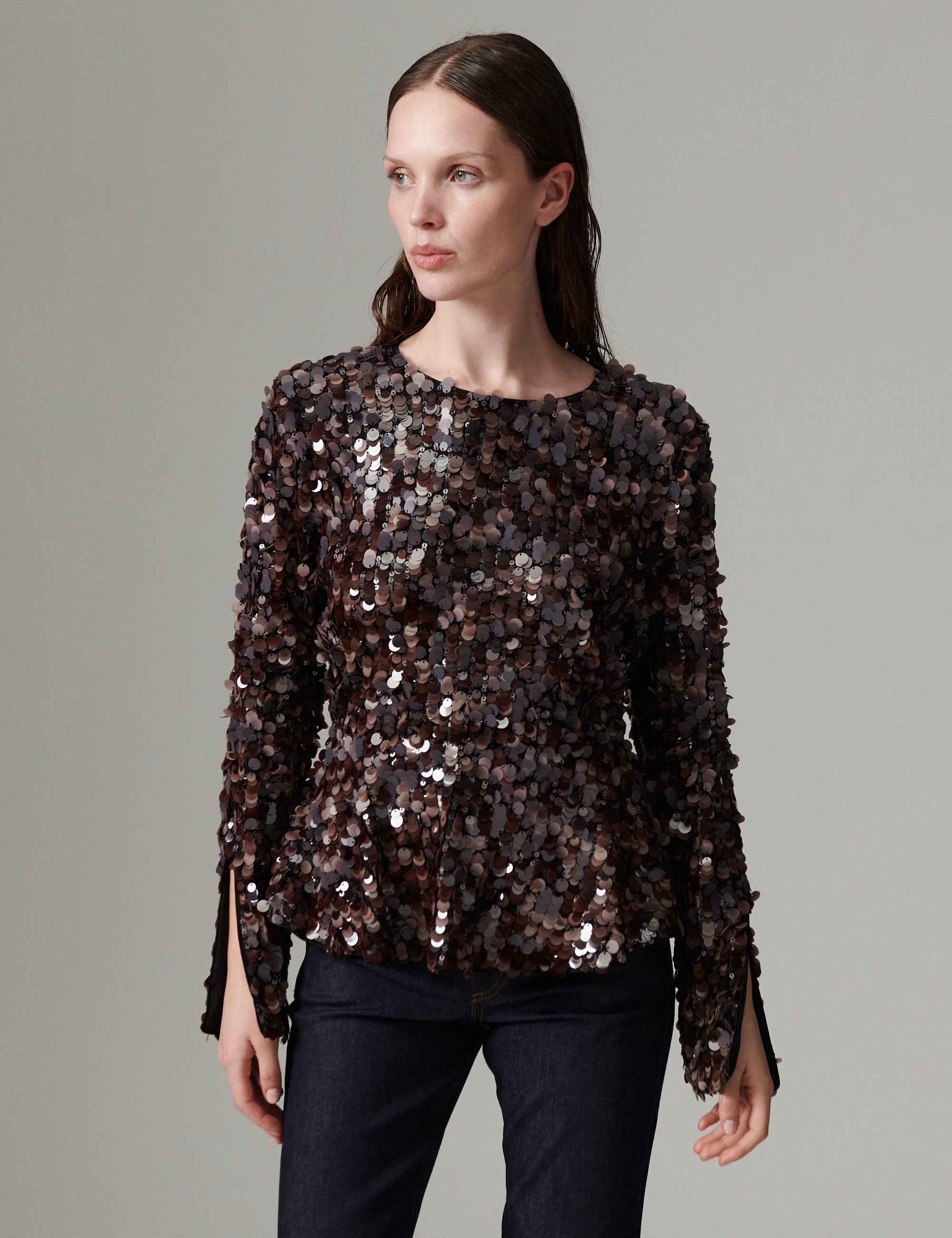 DAY Birger ét Mikkelsen DAYZola - Shimmy Blouse 191018 Ganache