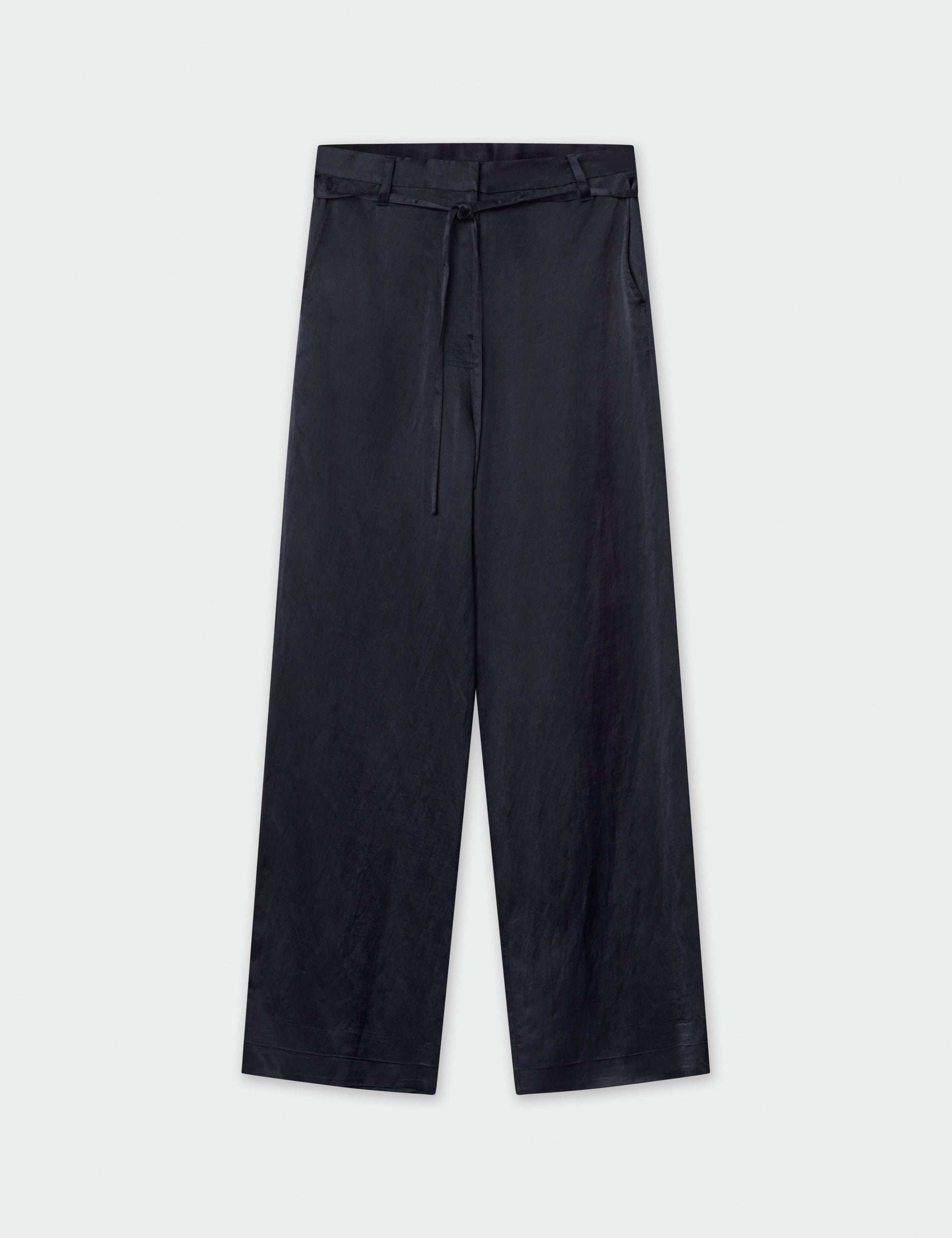 DAY Birger ét Mikkelsen David - High Shine Blend RD Pants 190303 BLACK