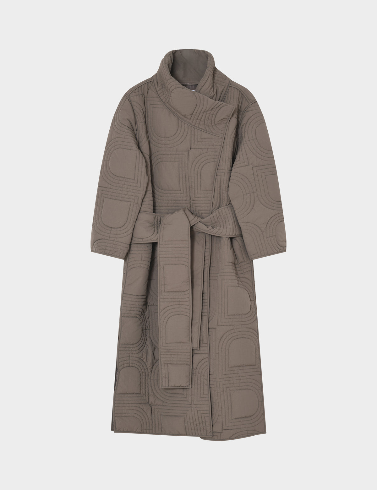 DAY Birger ét Mikkelsen DayAdjo - Rhombus quilt - Coat Coat 500125 WALNUT