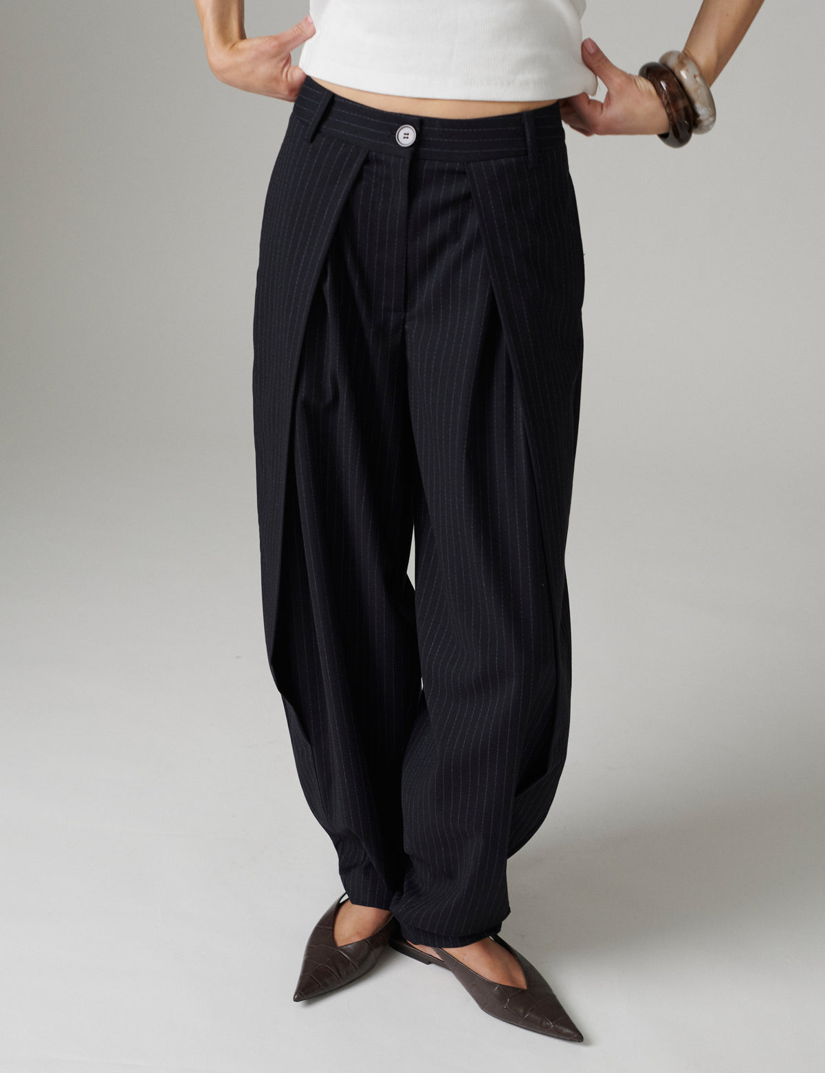 DAY Birger ét Mikkelsen DayPlio - Stroke - Pants Pants 194010 TOTAL ECLIPSE