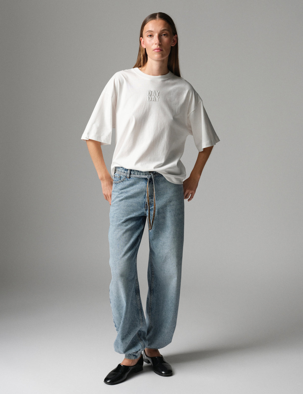DAY Birger ét Mikkelsen Drew - Heavy Jersey - T-shirt T-shirt 13900 Bright White