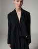 Edie - Classic Gabardine - Blazer - Black