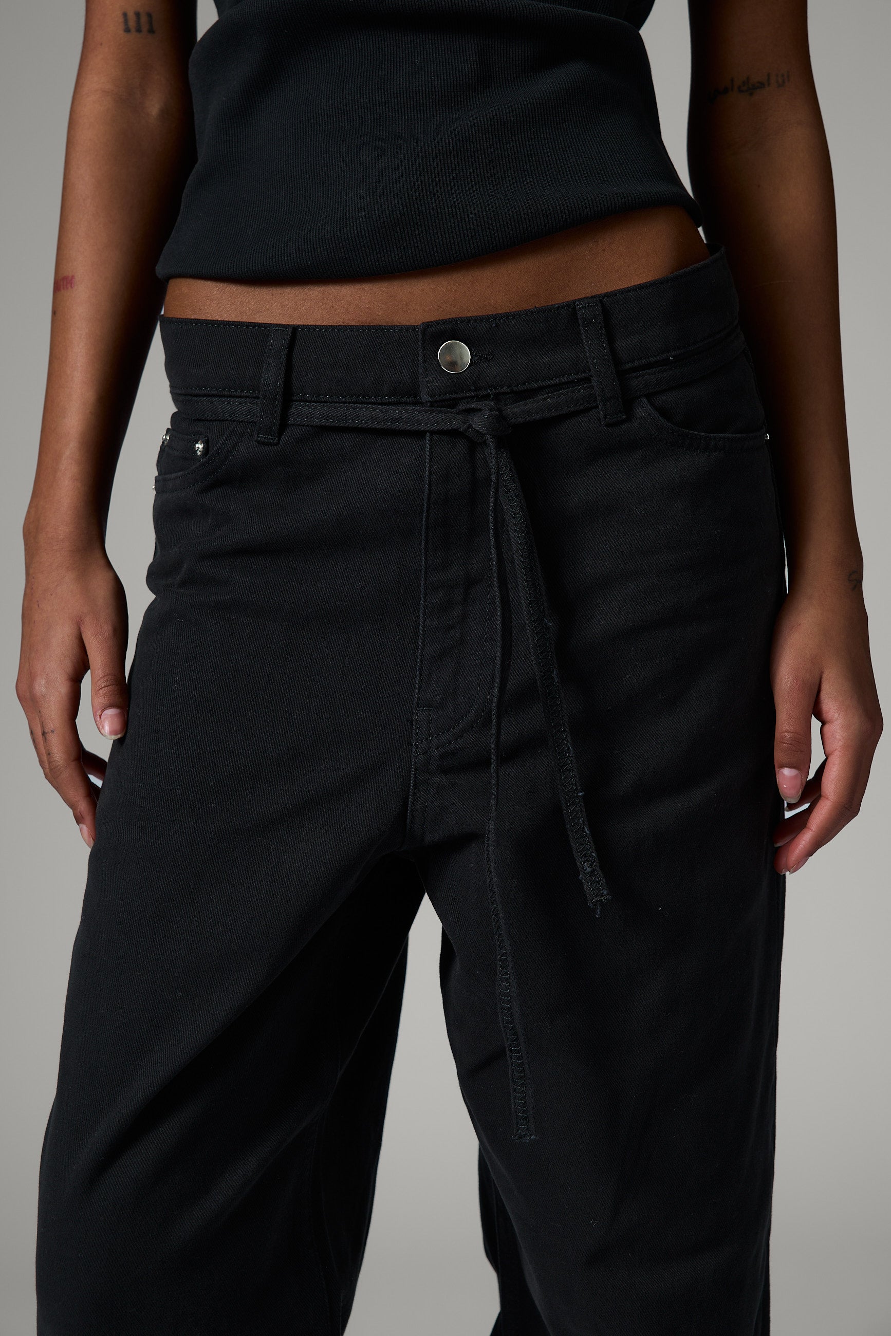 DAY Birger ét Mikkelsen Elijah - Black Denim Pants 190303 Black