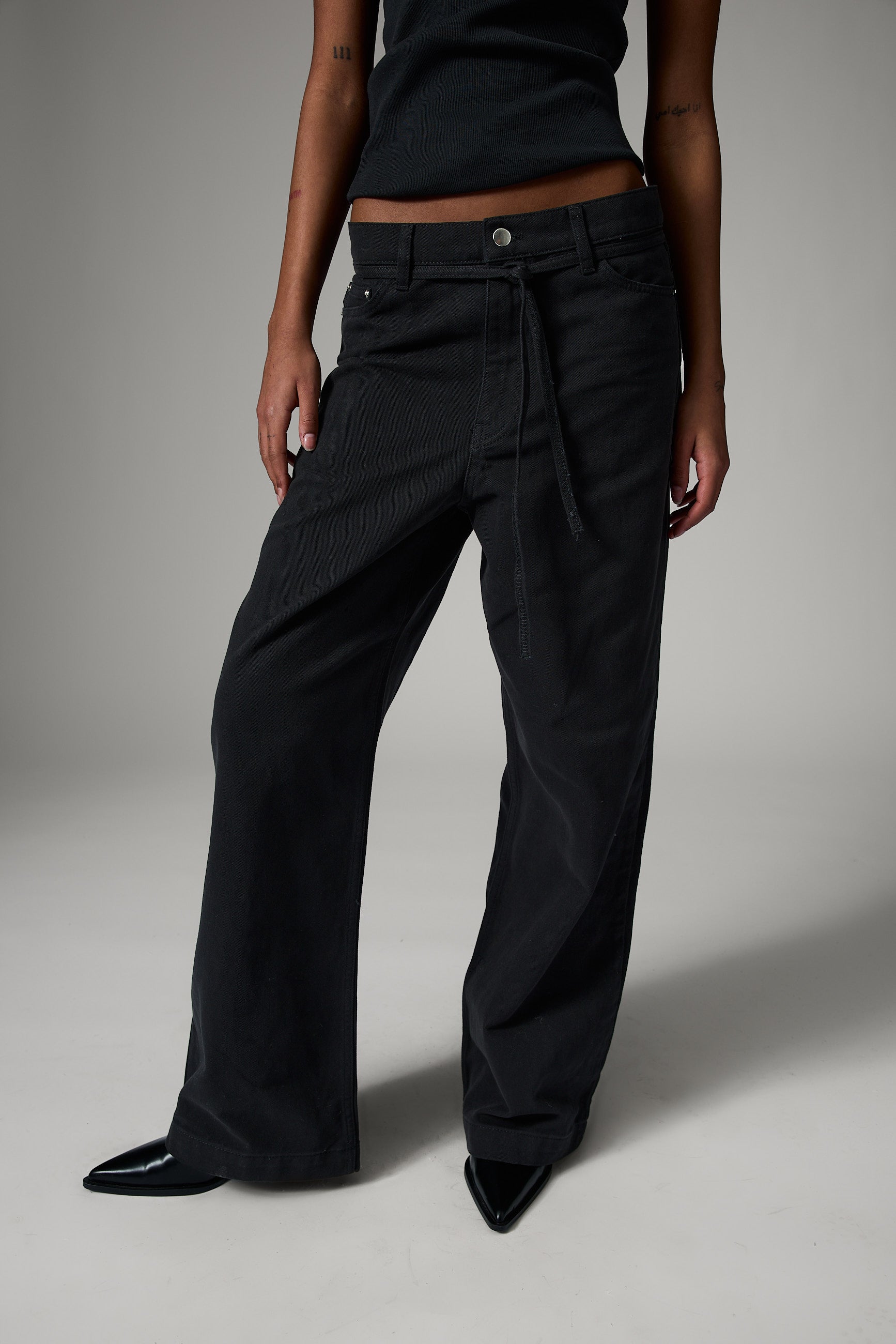 DAY Birger ét Mikkelsen Elijah - Black Denim Pants 190303 Black