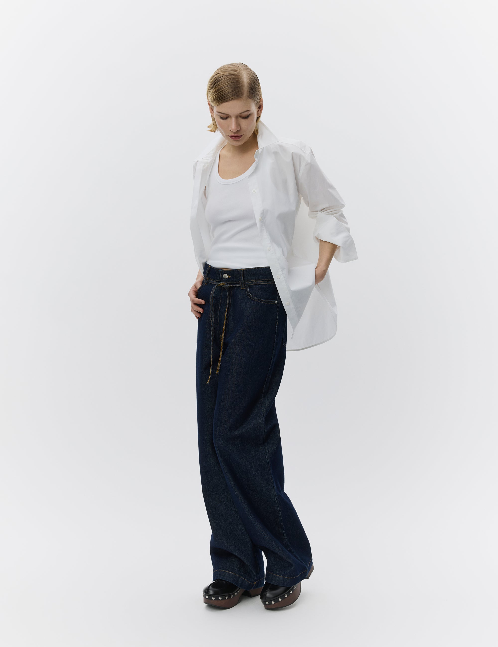 DAY Birger ét Mikkelsen Elijah - Unwashed Blue Jeans D024 Dark Blue