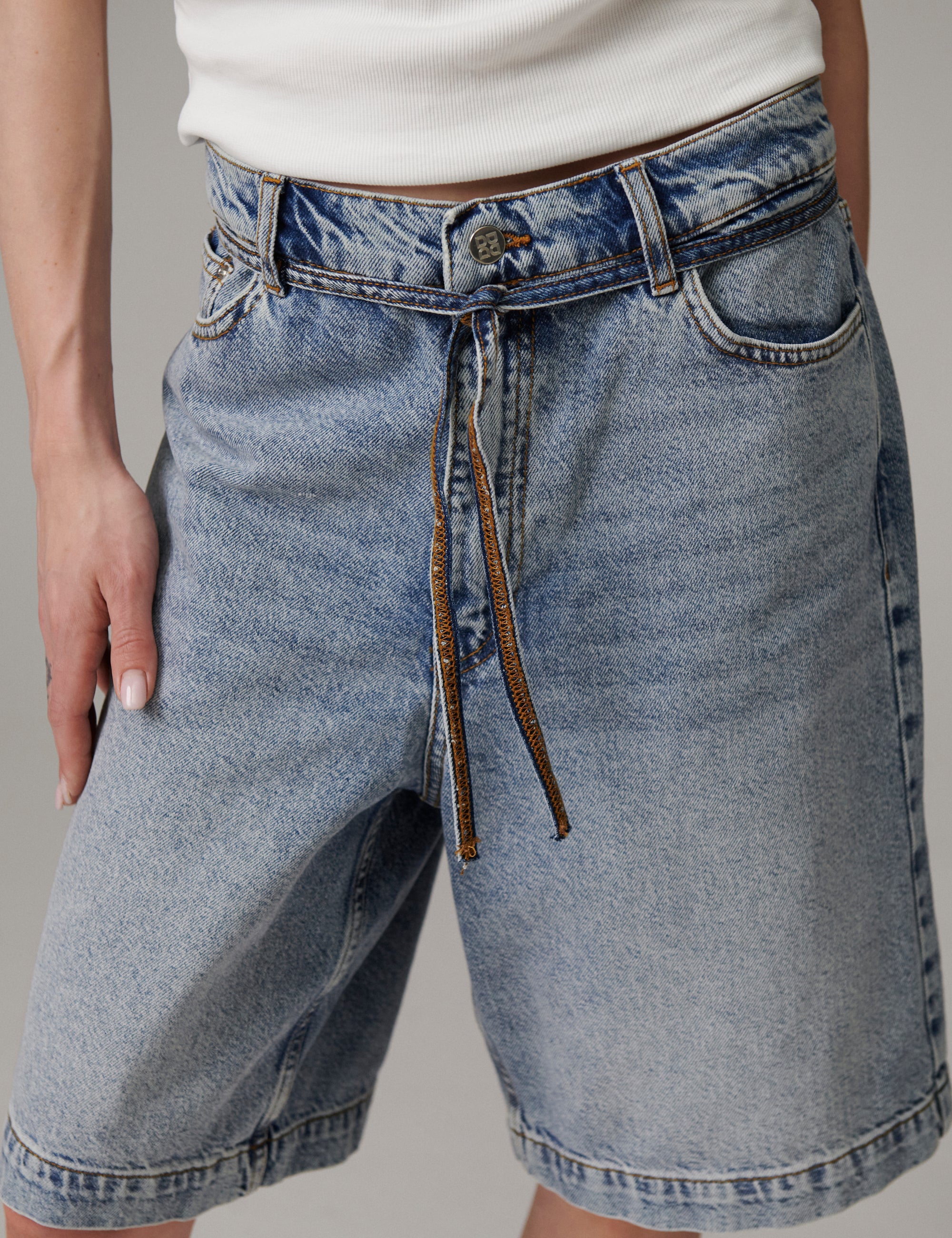 DAY Birger ét Mikkelsen Elijah Shorts – Blue Soft Denim - Shorts Shorts 500005 Light Blue