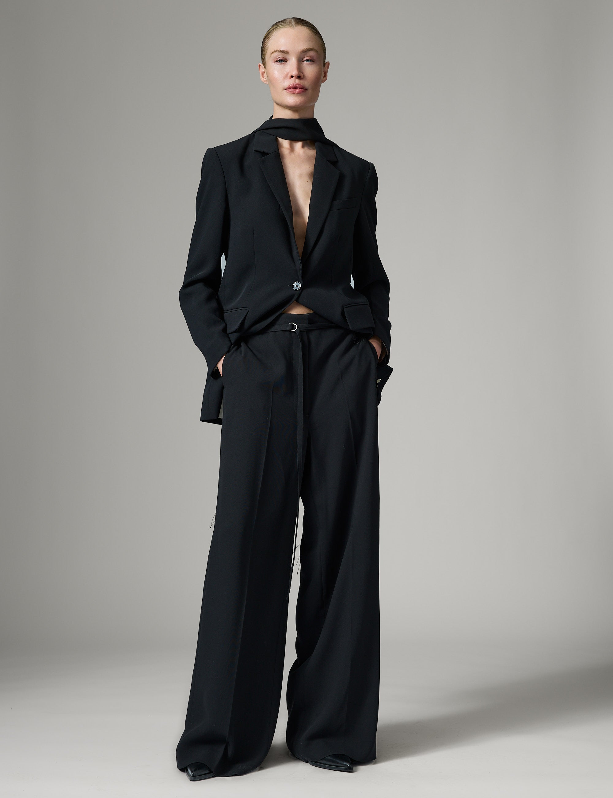 DAY Birger ét Mikkelsen Elina - Classic Gab Pants 190303 Black