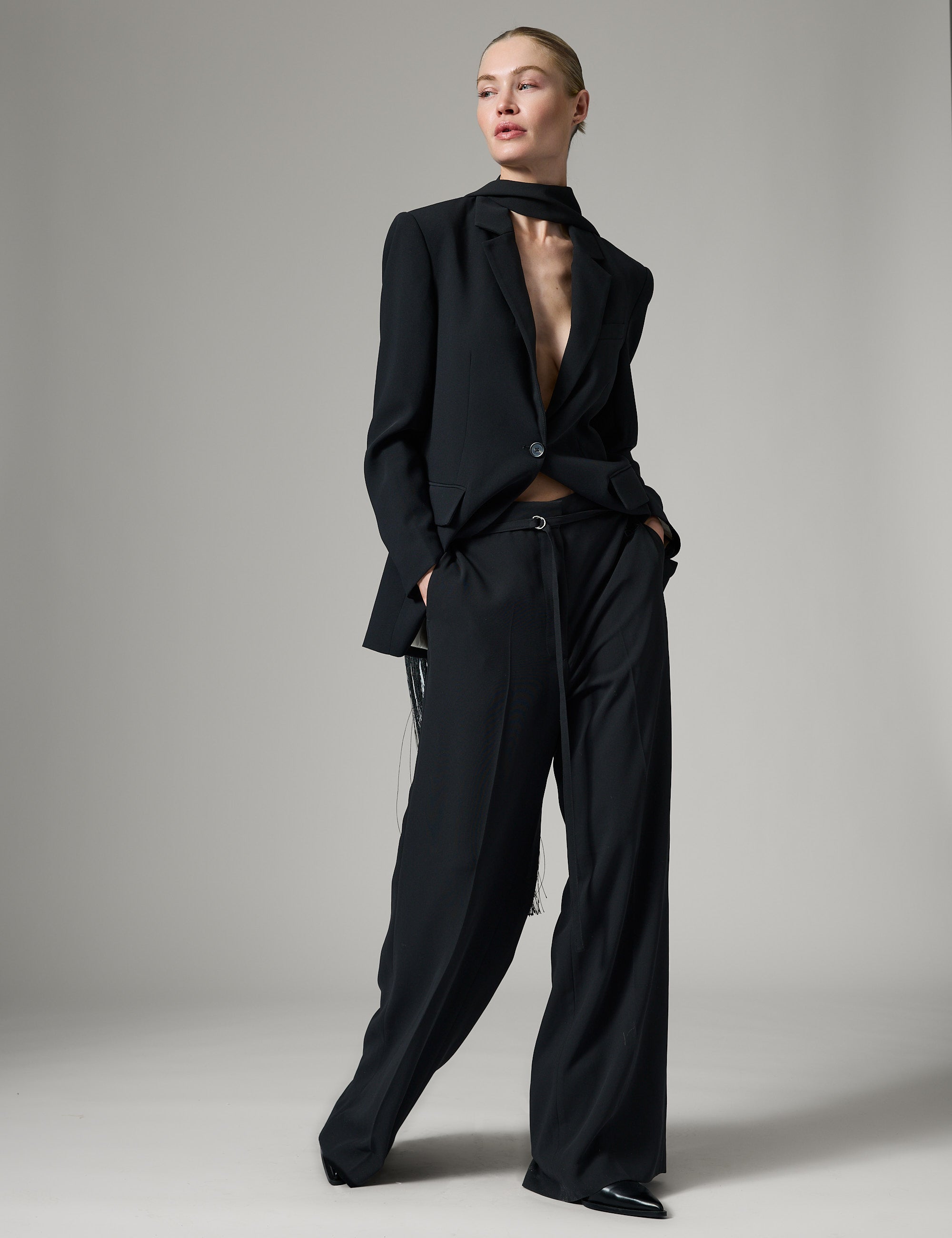 DAY Birger ét Mikkelsen Elina - Classic Gabardine Pants 190303 Black