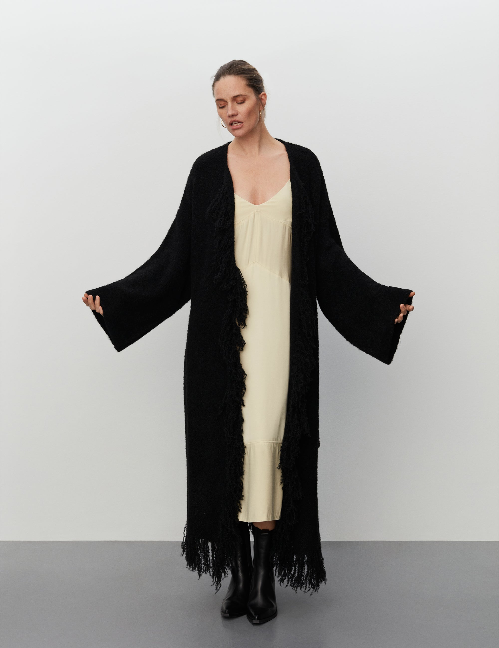 DAY Birger ét Mikkelsen Elisha - Daily Boucle Cardigan 190303 Black