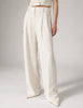 Enzo - Classic Gabardine - Pants - Ivory Shade