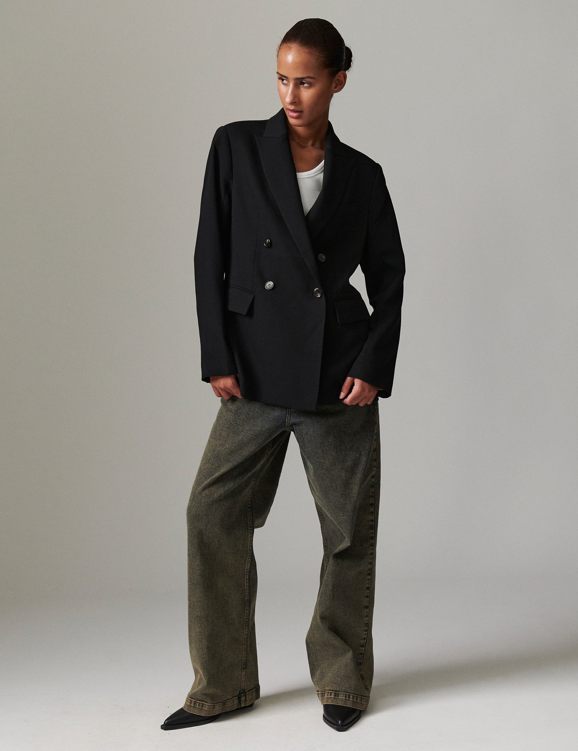 DAY Birger ét Mikkelsen Ester - Classic Gabardine Blazer 19-0303 Black