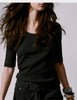 Fine - Classic Rib - Black