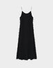 Flio - Dobby Fringe - Dress - Black