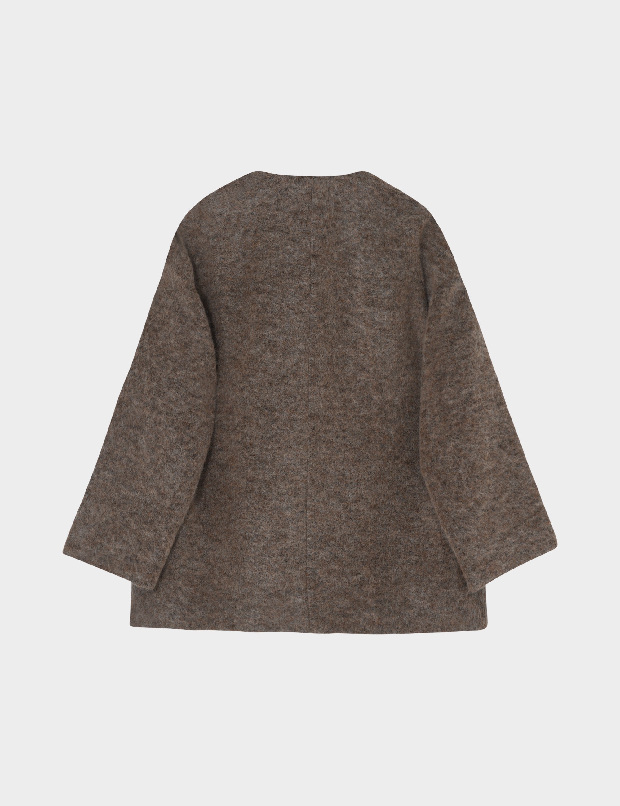 DAY Birger ét Mikkelsen Flussy - Mohair Wool - Jacket Jacket 500086 DARK BROWN
