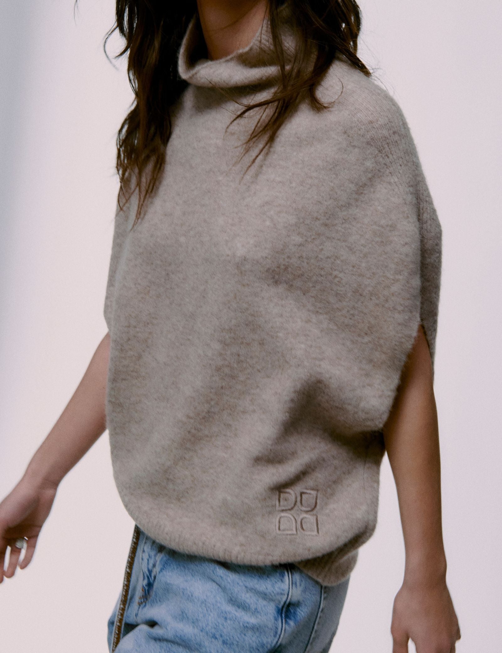 DAY Birger ét Mikkelsen Frodie - Cozy Days Vest 500082 Hazel Melange